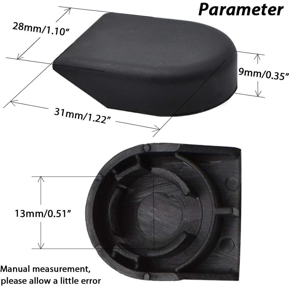 Tapa de Tuerca Limpiaparabrisas XUKEY 2 Pcs para Toyota