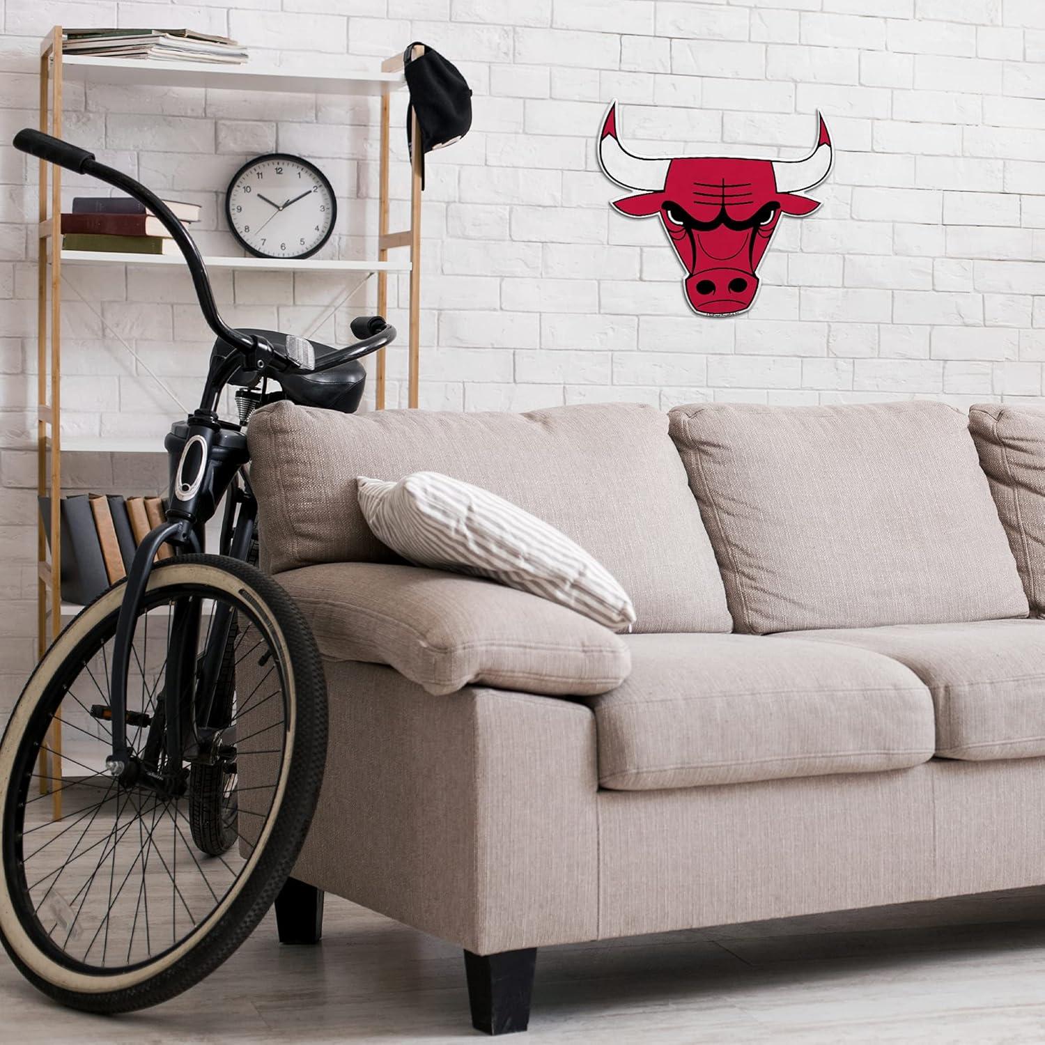 Bandera Cortada NBA Chicago Bulls Rico Industries 45,72 cm