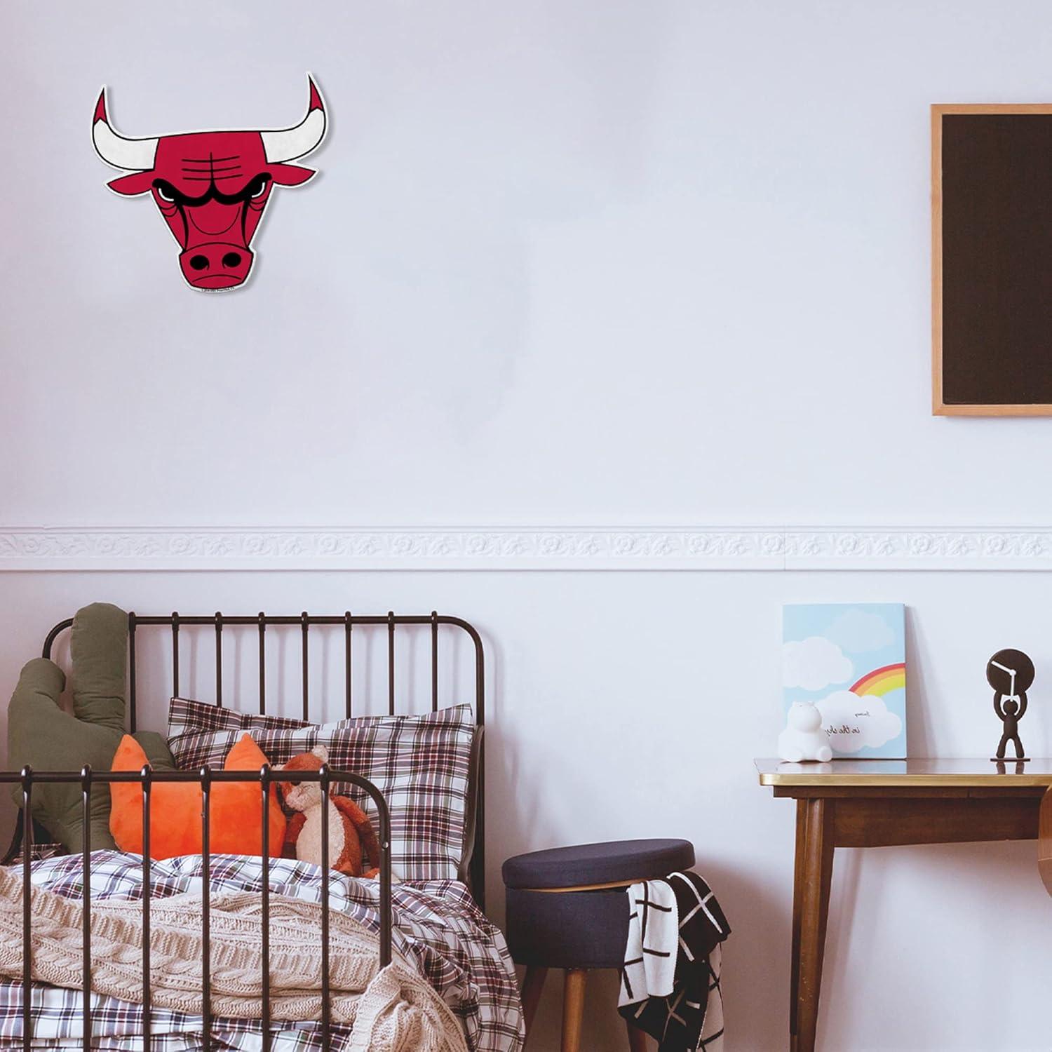 Bandera Cortada NBA Chicago Bulls Rico Industries 45,72 cm