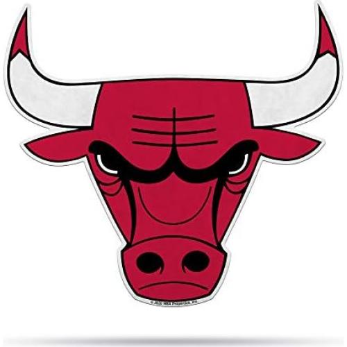 Bandera Cortada NBA Chicago Bulls Rico Industries 45,72 cm