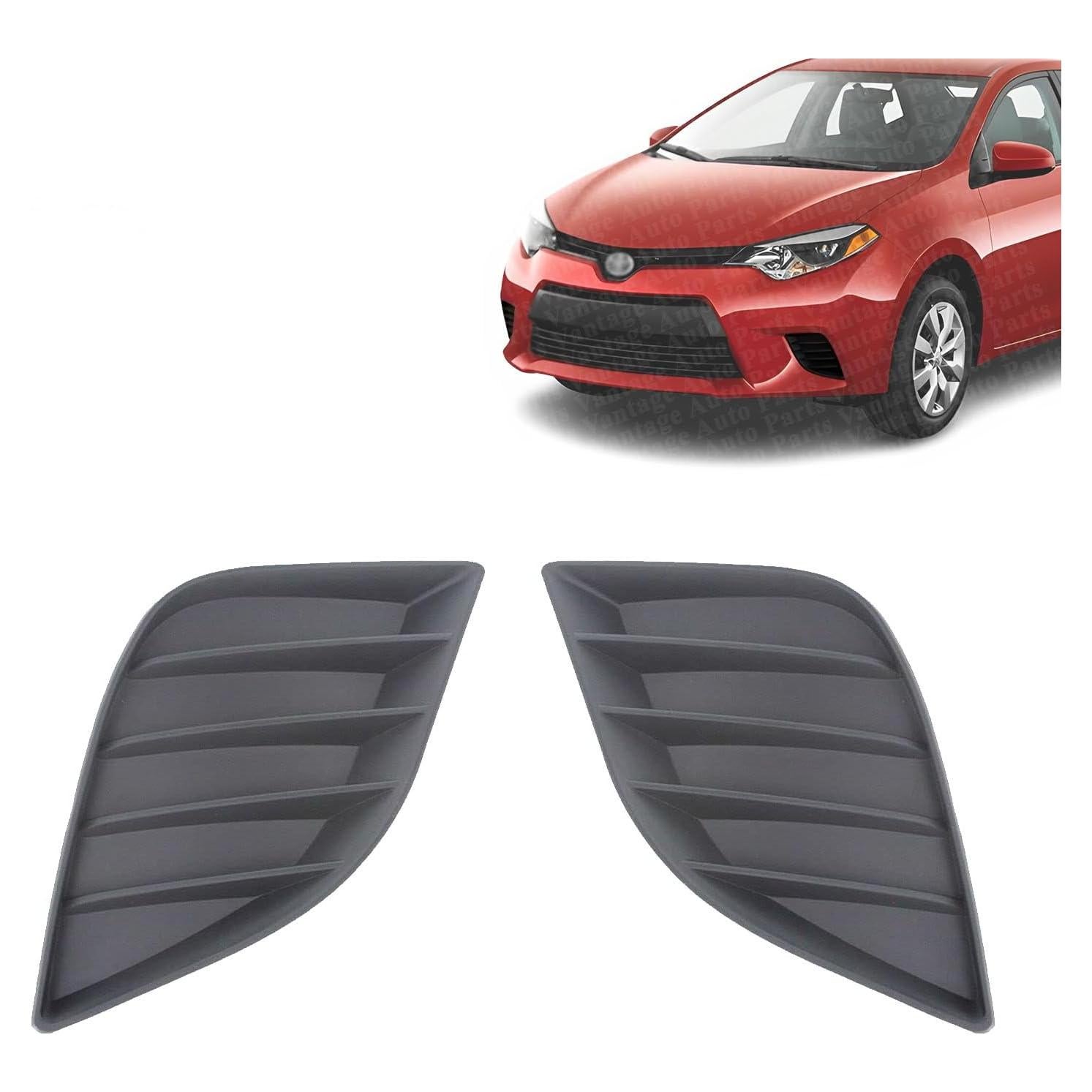 Cubiertas Faros Antiniebla Toyota Corolla 2014-2016 Vantage