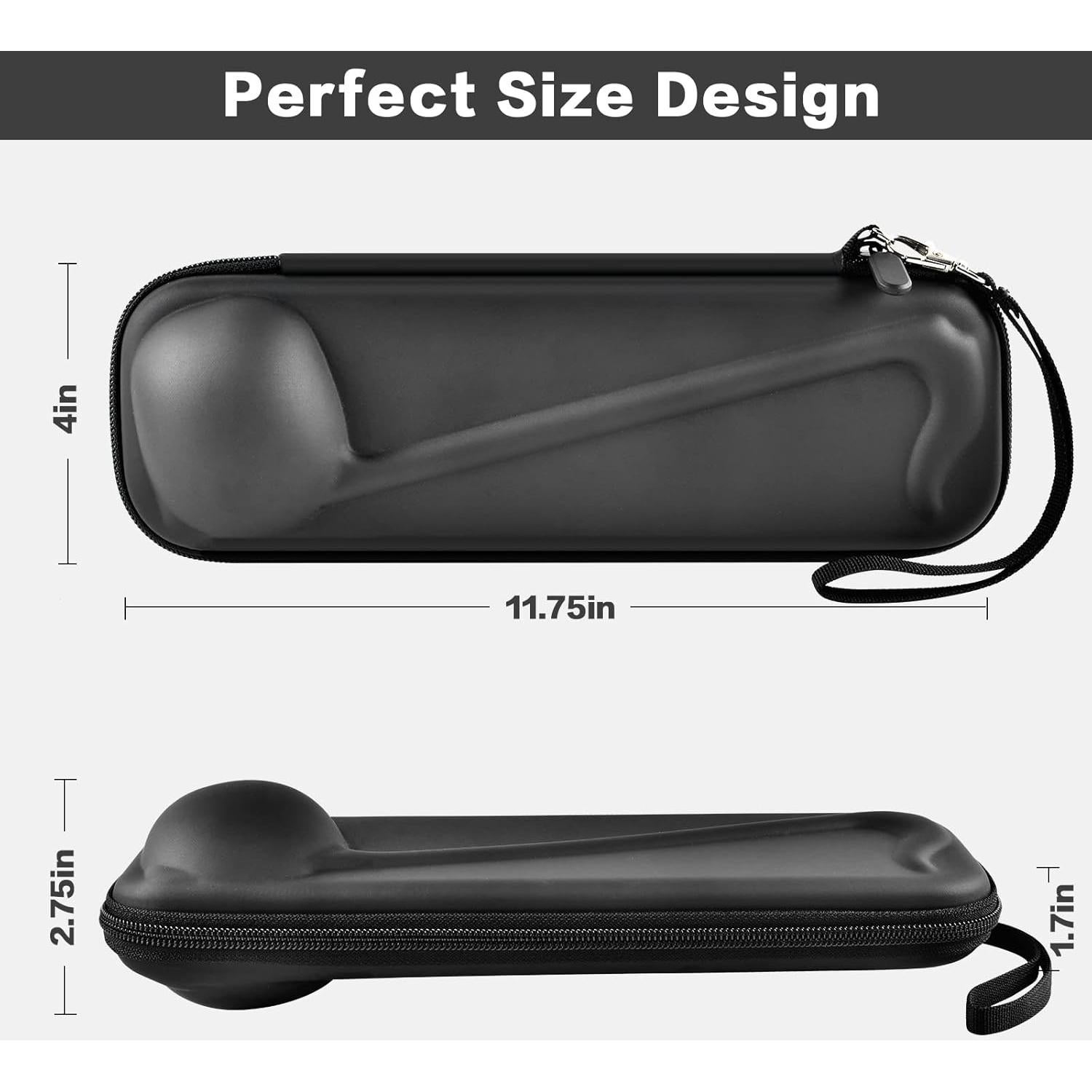 Funda para Otamatone ALBONZER Tamaño Regular Negro