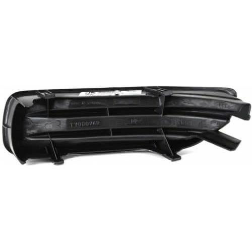 DAT AUTO PARTS Front Right Passenger, Left Driver Side Bumper Fog Light Lamp Hole Cover Set of 2 Replacement for 2003-2004 Toyota Corolla Black Textured Pair TO1038103 TO1039103 5212802060 5212702070