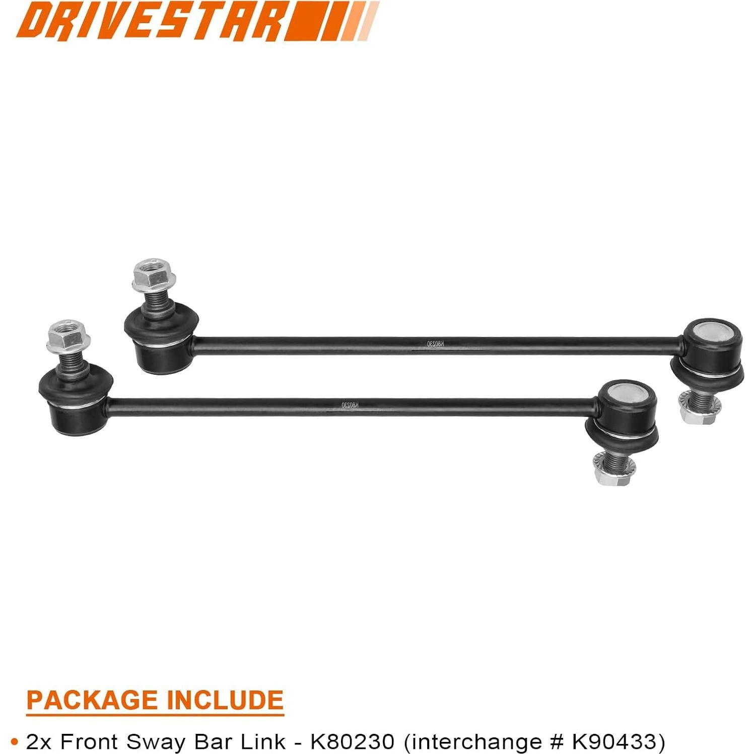 Kit Suspensión Delantera DRIVESTAR para Toyota Corolla 2003-2008