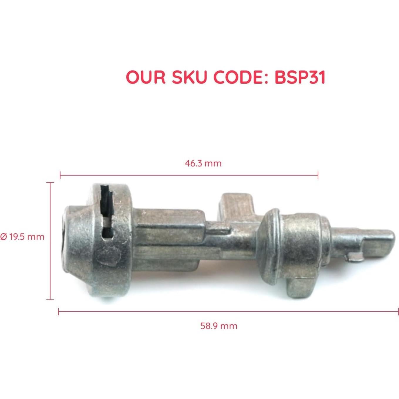 Cilindro de bloqueo de encendido Bross para Toyota Corolla E90
