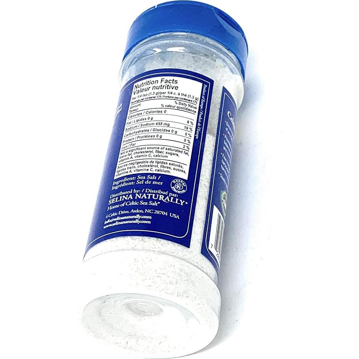 Sal del Mar Céltica Molida Fina Selina Naturally 227 g