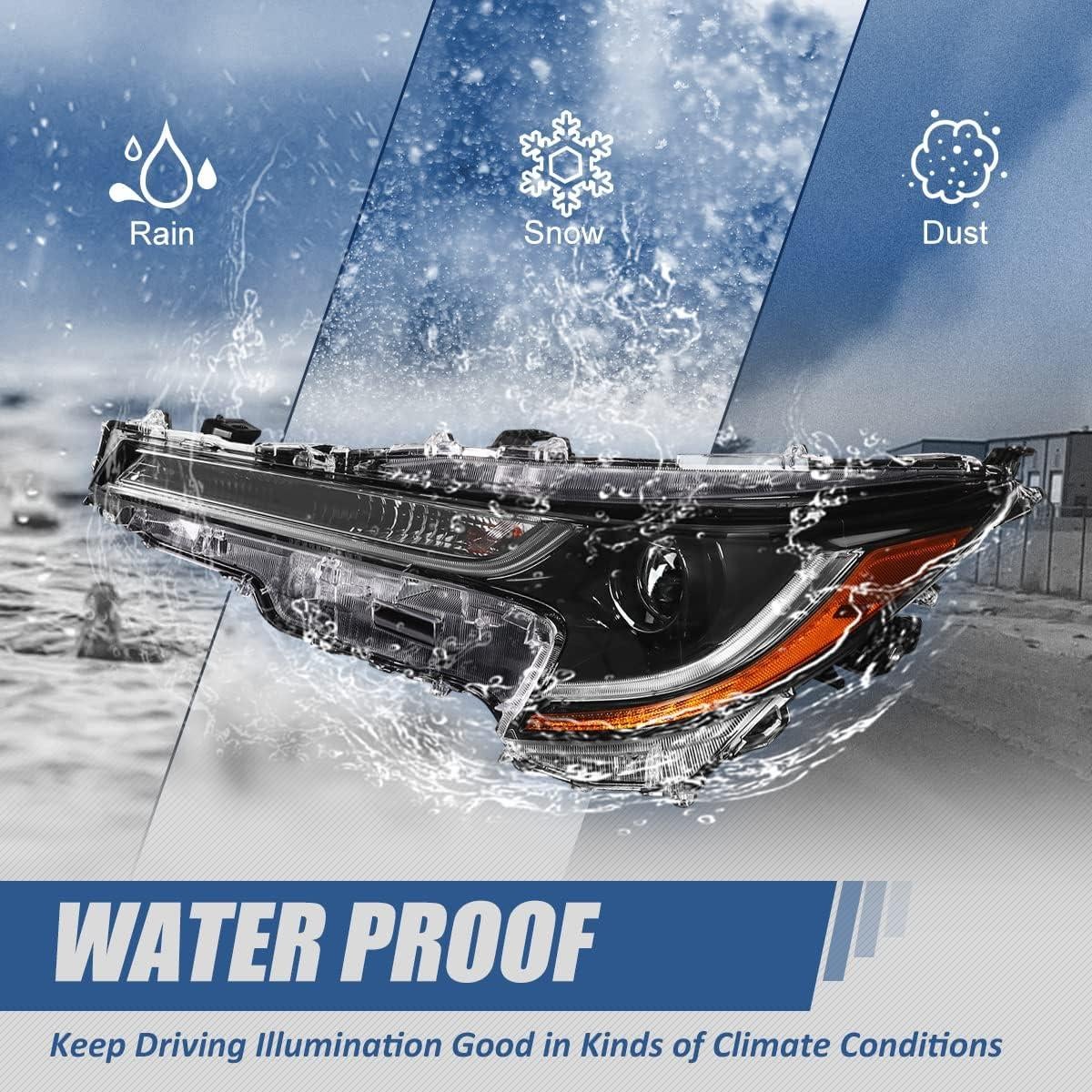 Faro Proyector LED Auto Dynasty Izquierdo Toyota Corolla 2020-2024