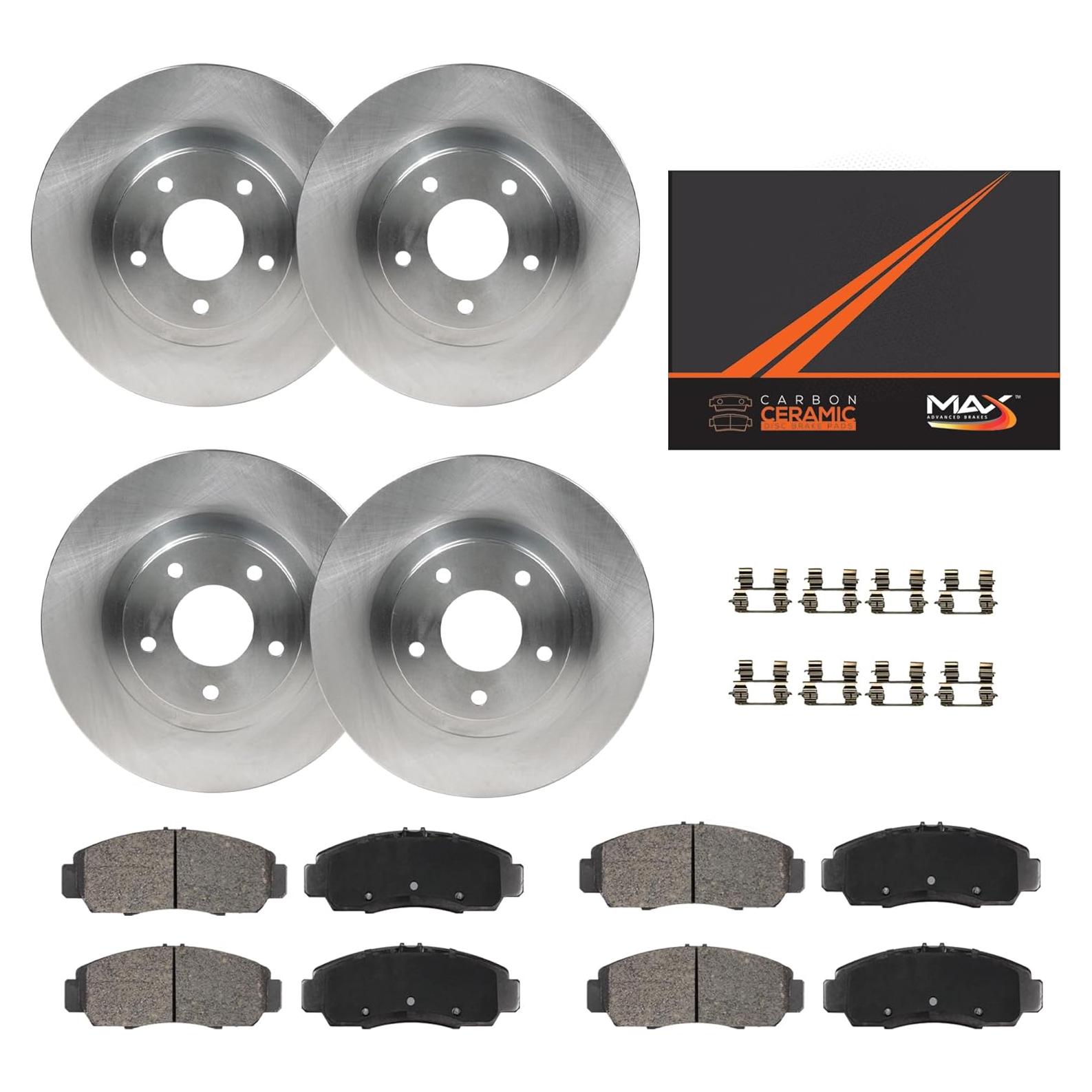 Kit de Frenos Delantero y Trasero Max Advanced Brakes Toyota Corolla 2009-2019