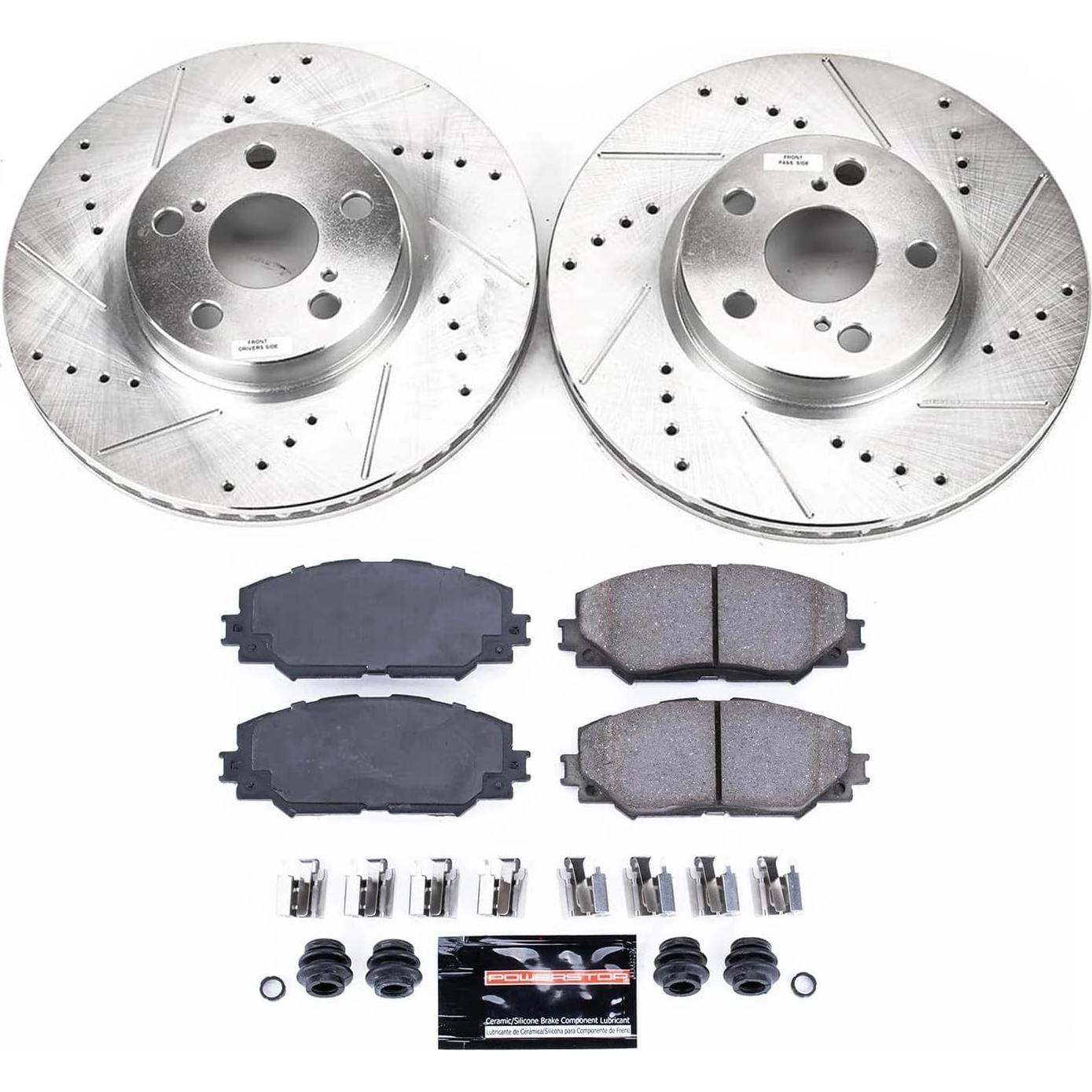 Kit de frenos Power Stop Z23 para Toyota Corolla y Vibe