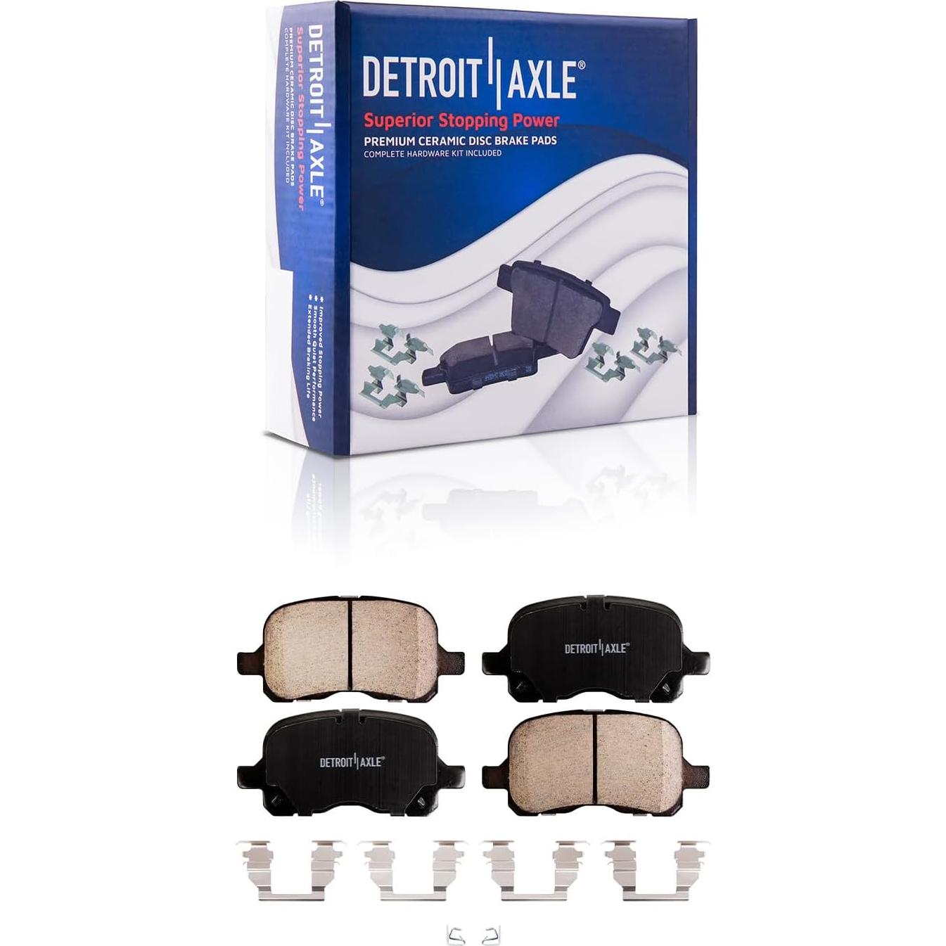 Kit de Freno Delantero Detroit Axle para Chevrolet Prizm 98-02