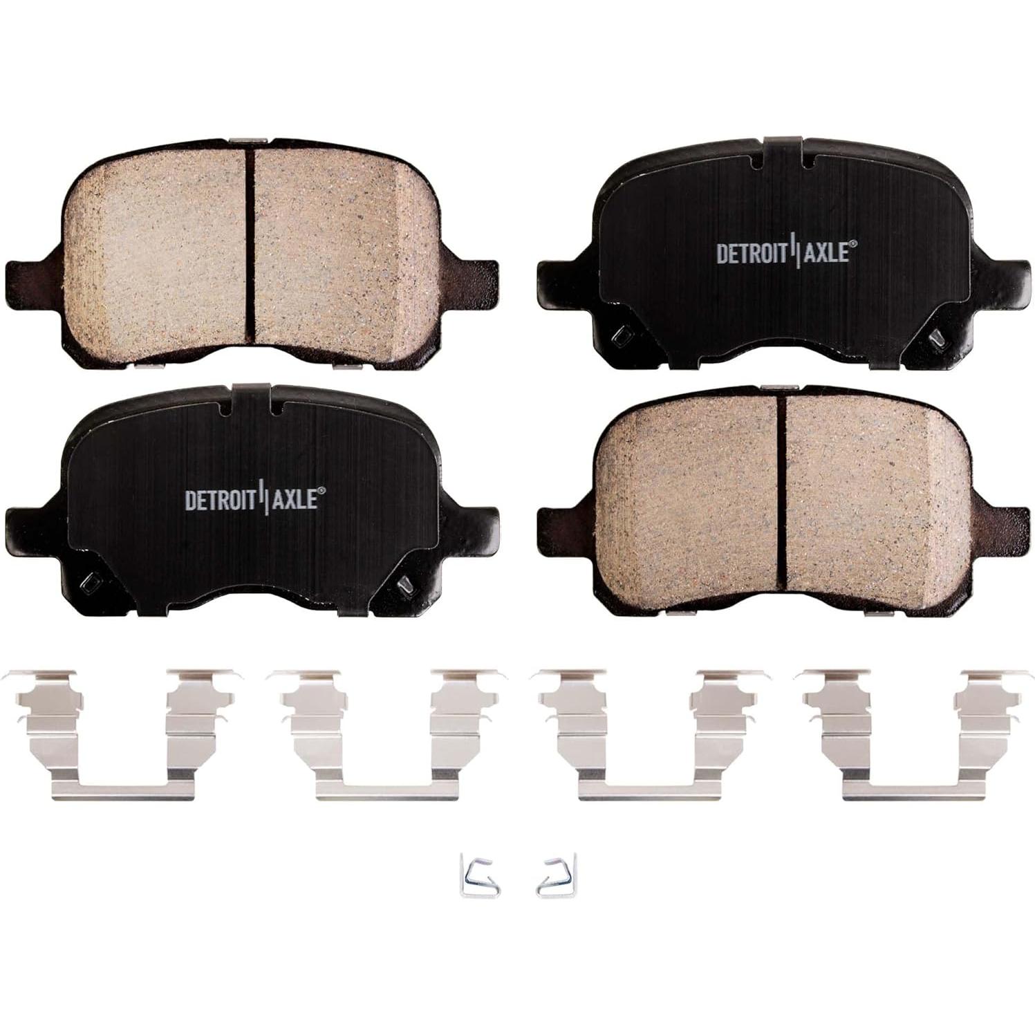 Kit de Freno Delantero Detroit Axle para Chevrolet Prizm 98-02