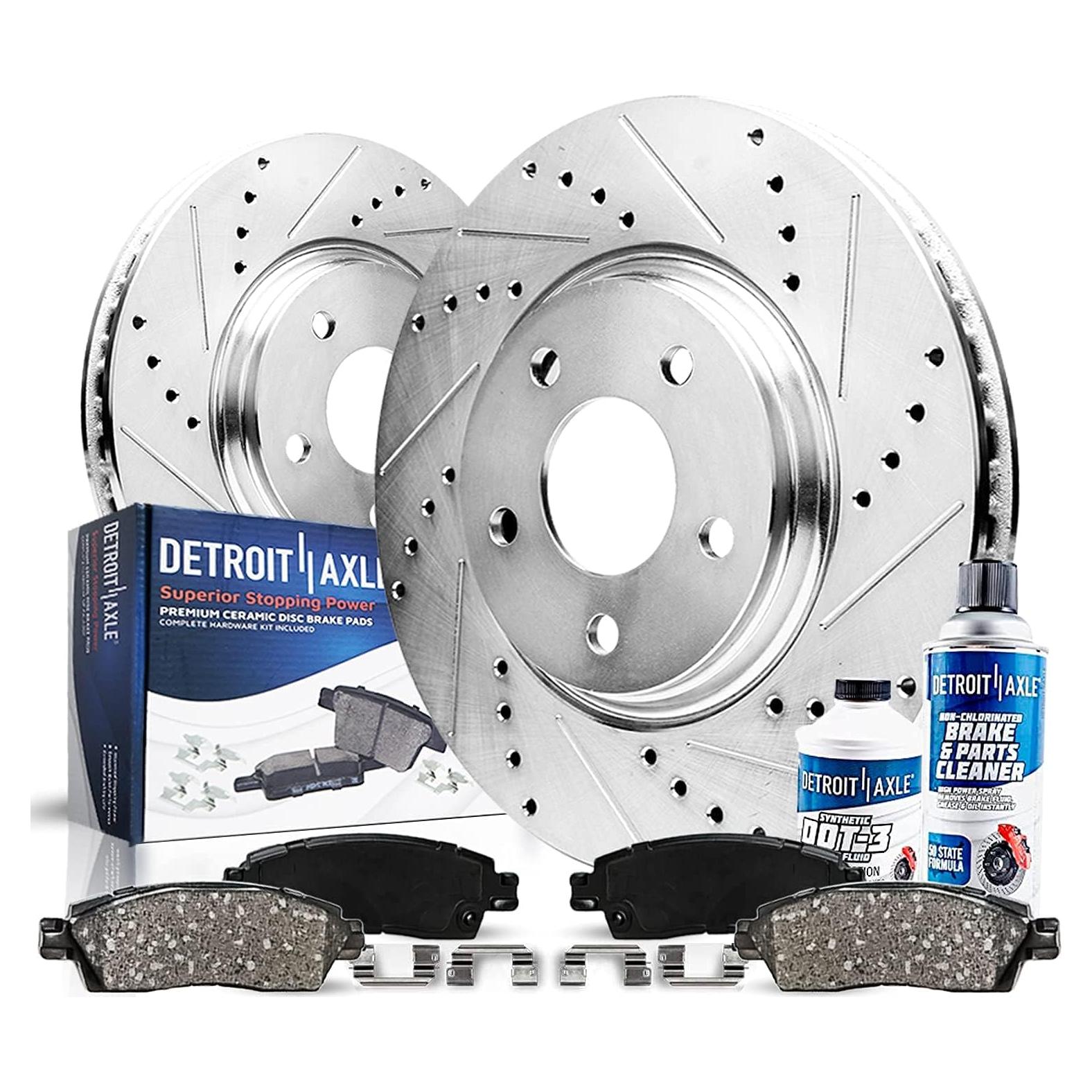 Kit de frenos delantero Detroit Axle para Toyota Corolla 2009-2019