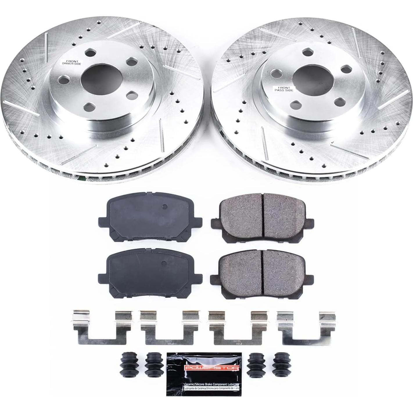 Kit de Freno Delante Power Stop K2316 con Discos Perforados