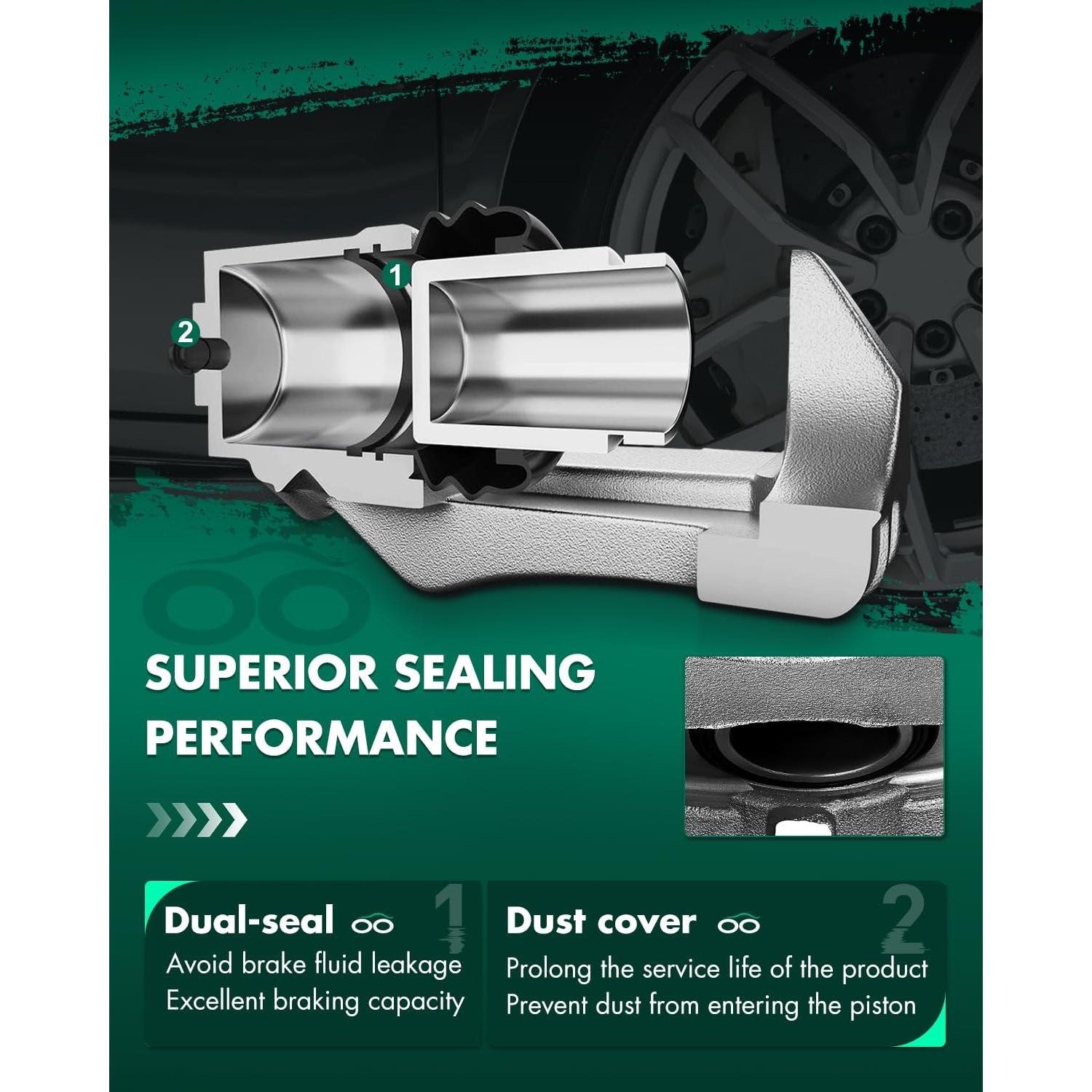 Caliper de Freno SCITOO 19B3435 Frontal Derecho 4.88kg