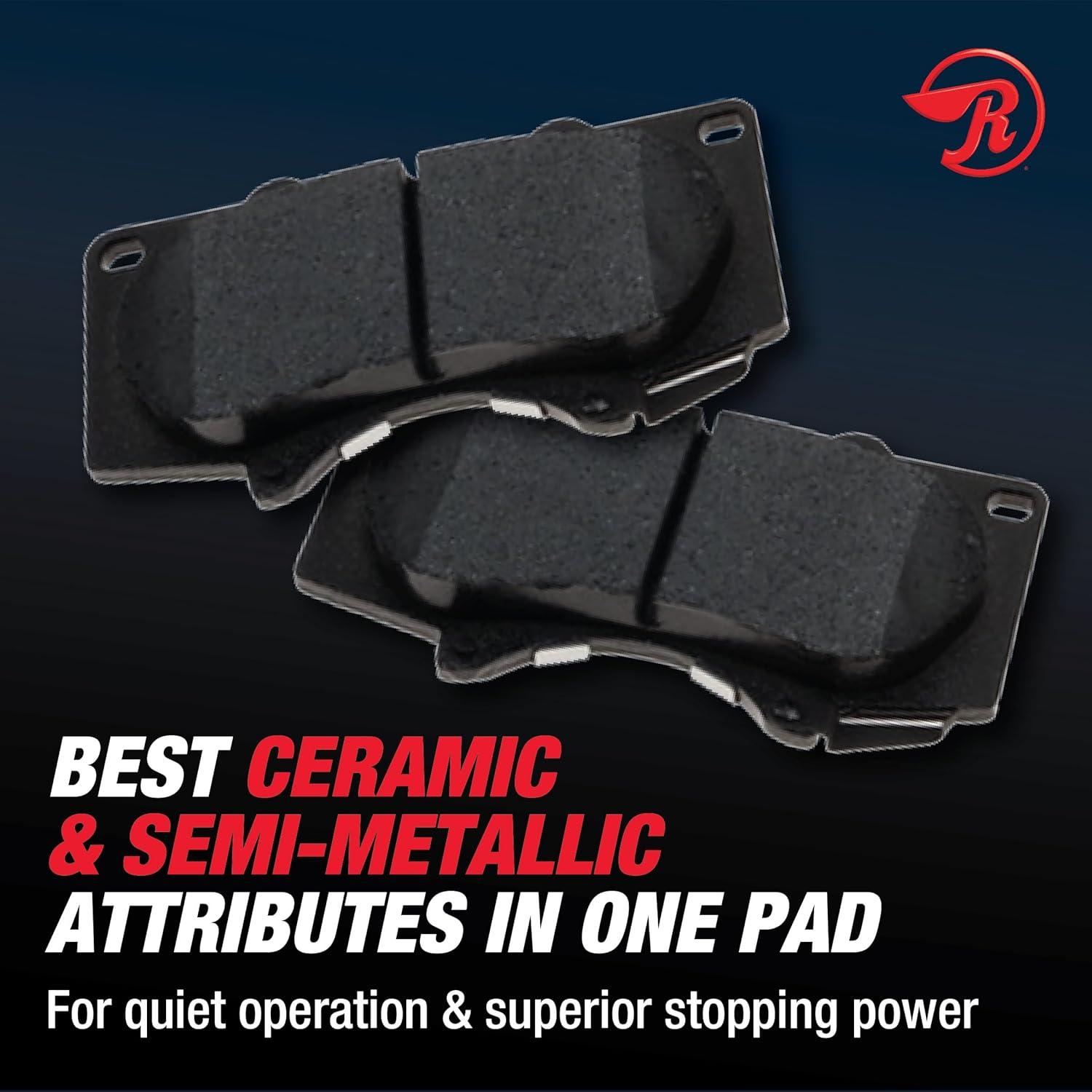 Pastillas de Freno Delanteras Raybestos Element3 para Toyota Corolla 1998-2002, Chevrolet Prizm 1998-2002