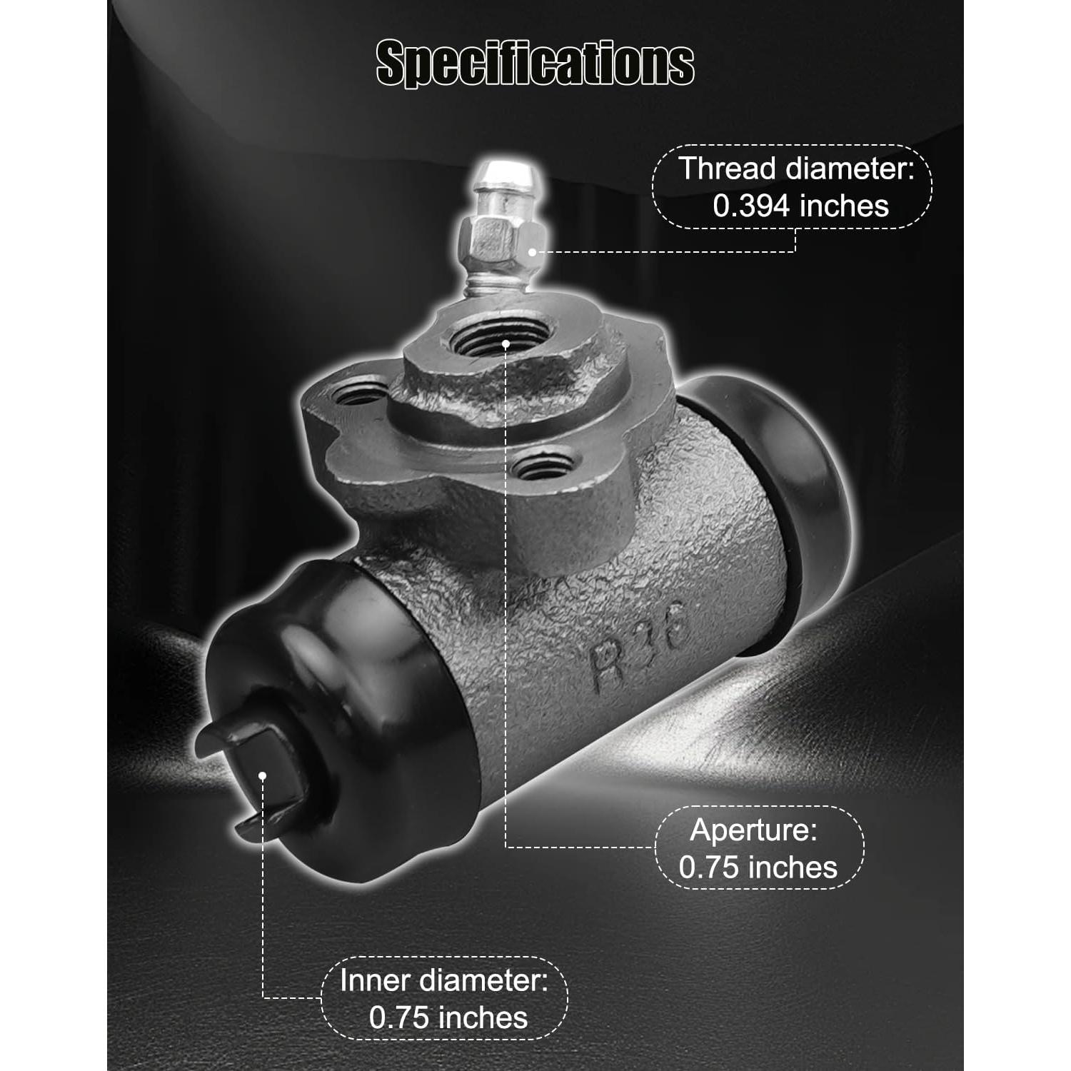 Cilindro de Rueda de Freno Trasero QAGGUM para Toyota