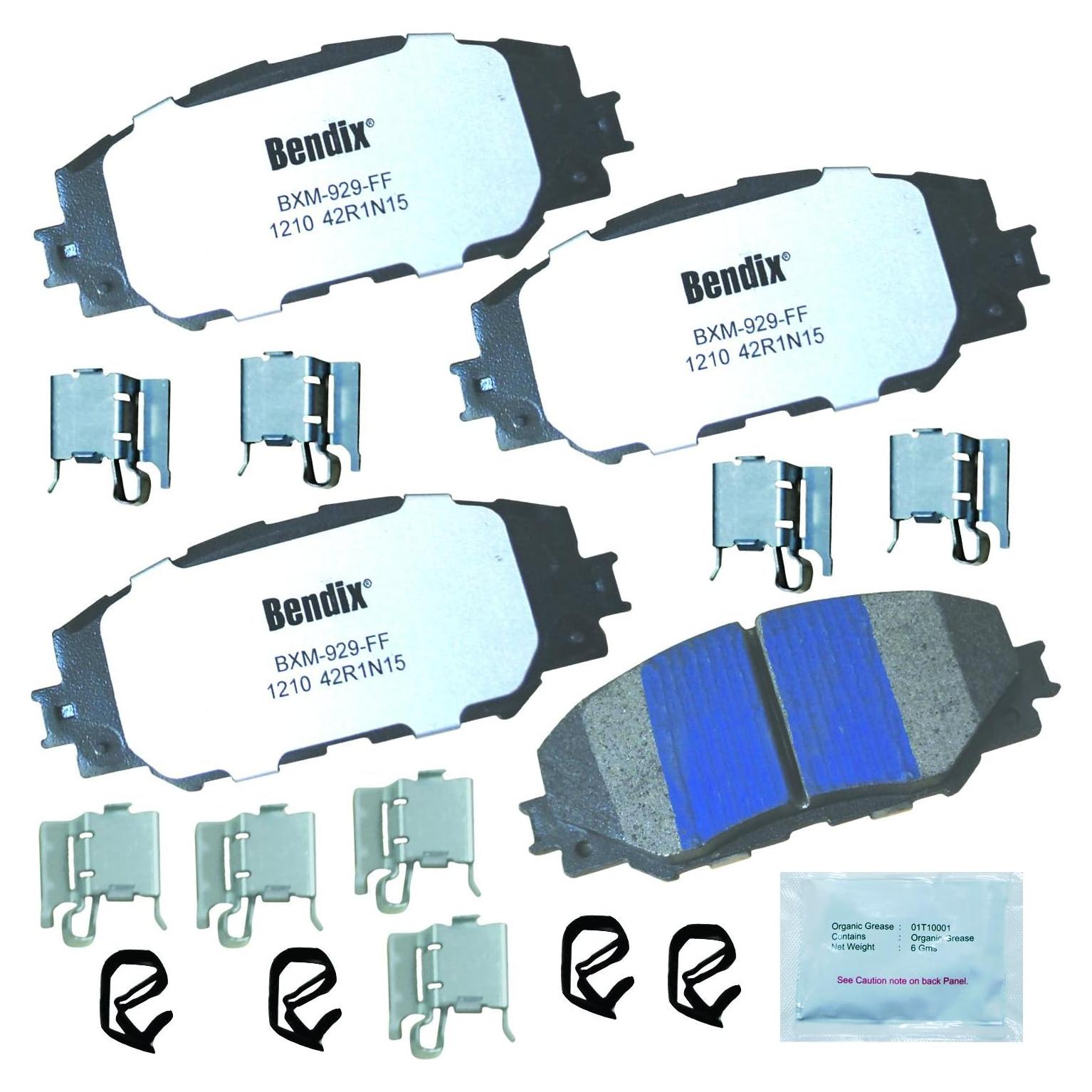 Pastillas de Freno Delanteras Bendix Fleet Metlok MKD1210FM