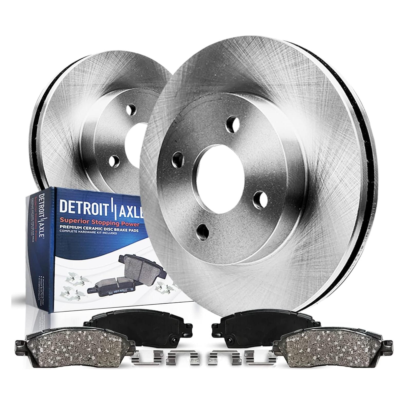 Kit de frenos delantero Detroit Axle para Toyota Corolla 1993-1997