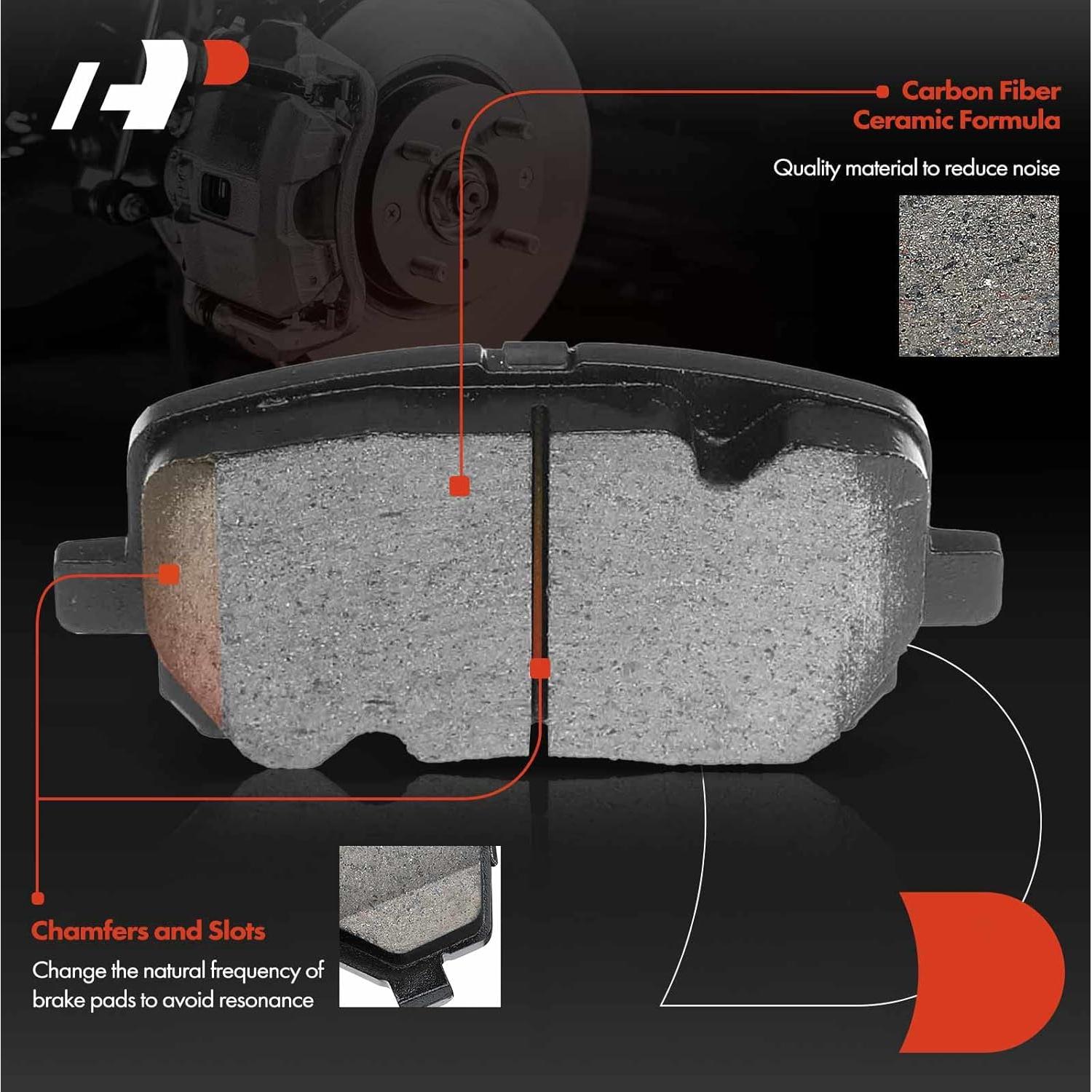 Discos de Freno Ventilados A-Premium + Pastillas Cerámicas