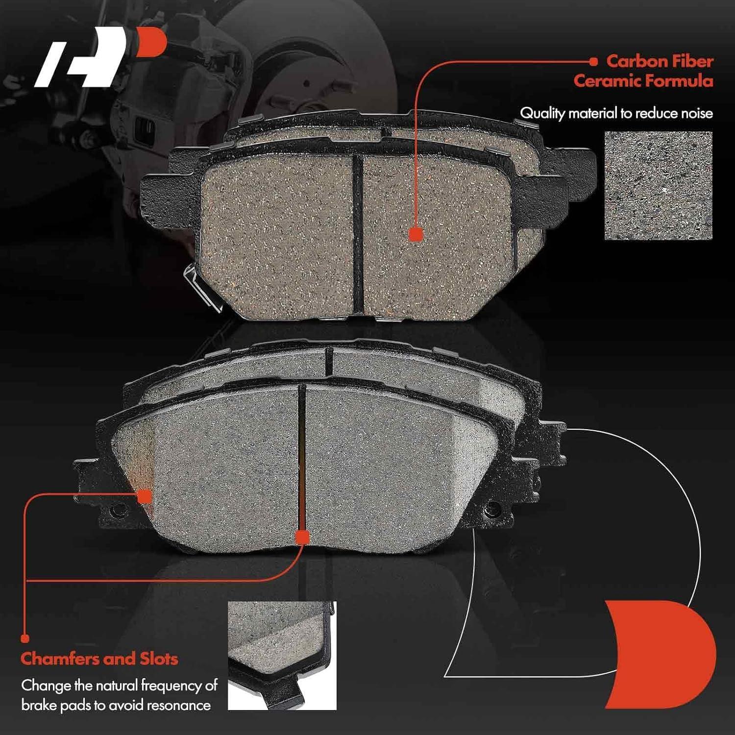 Juego Pastillas Freno Cerámicas A-Premium Pontiac Scion Toyota