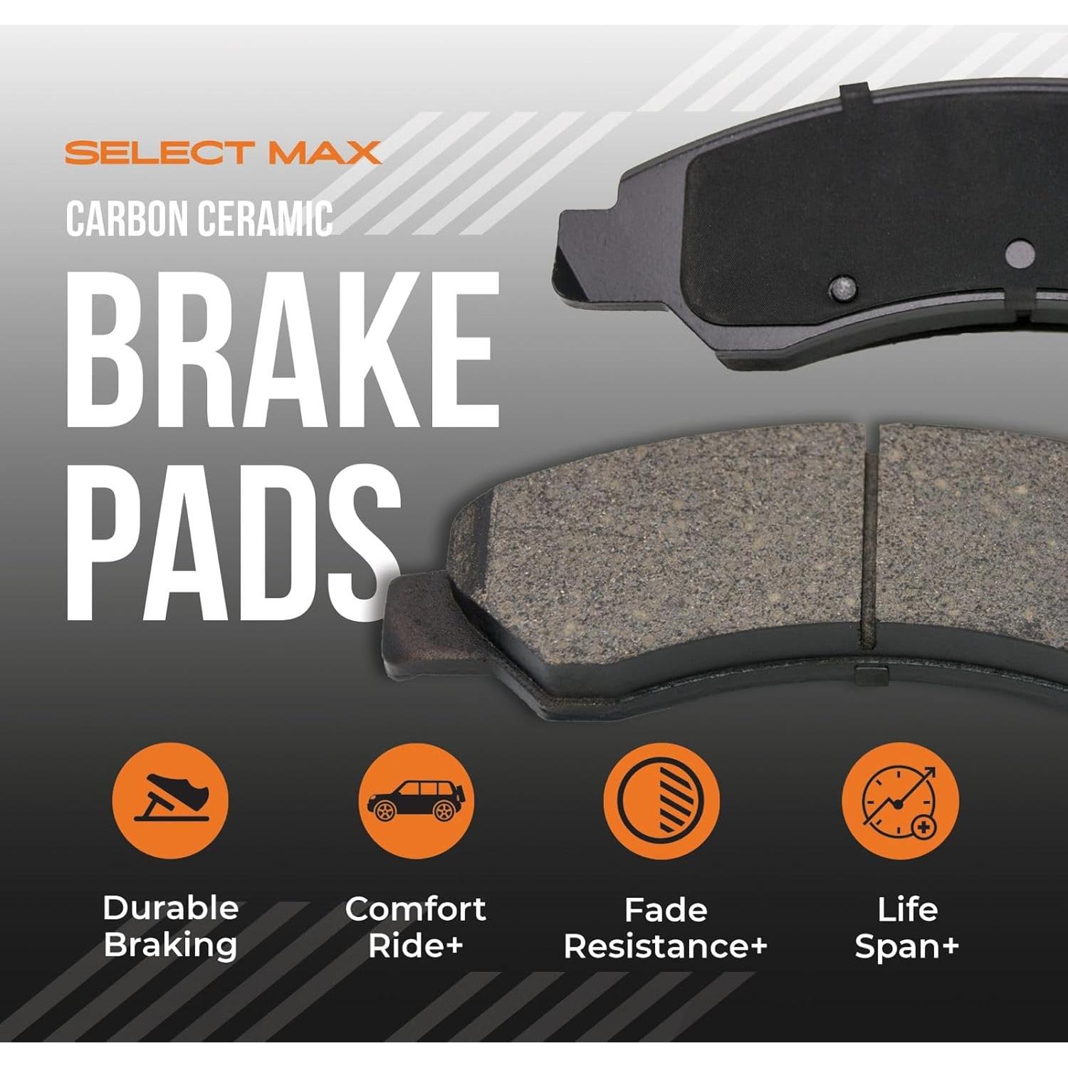 Kit de frenos delanteros Max Advanced Brakes Toyota Corolla 2003-2008