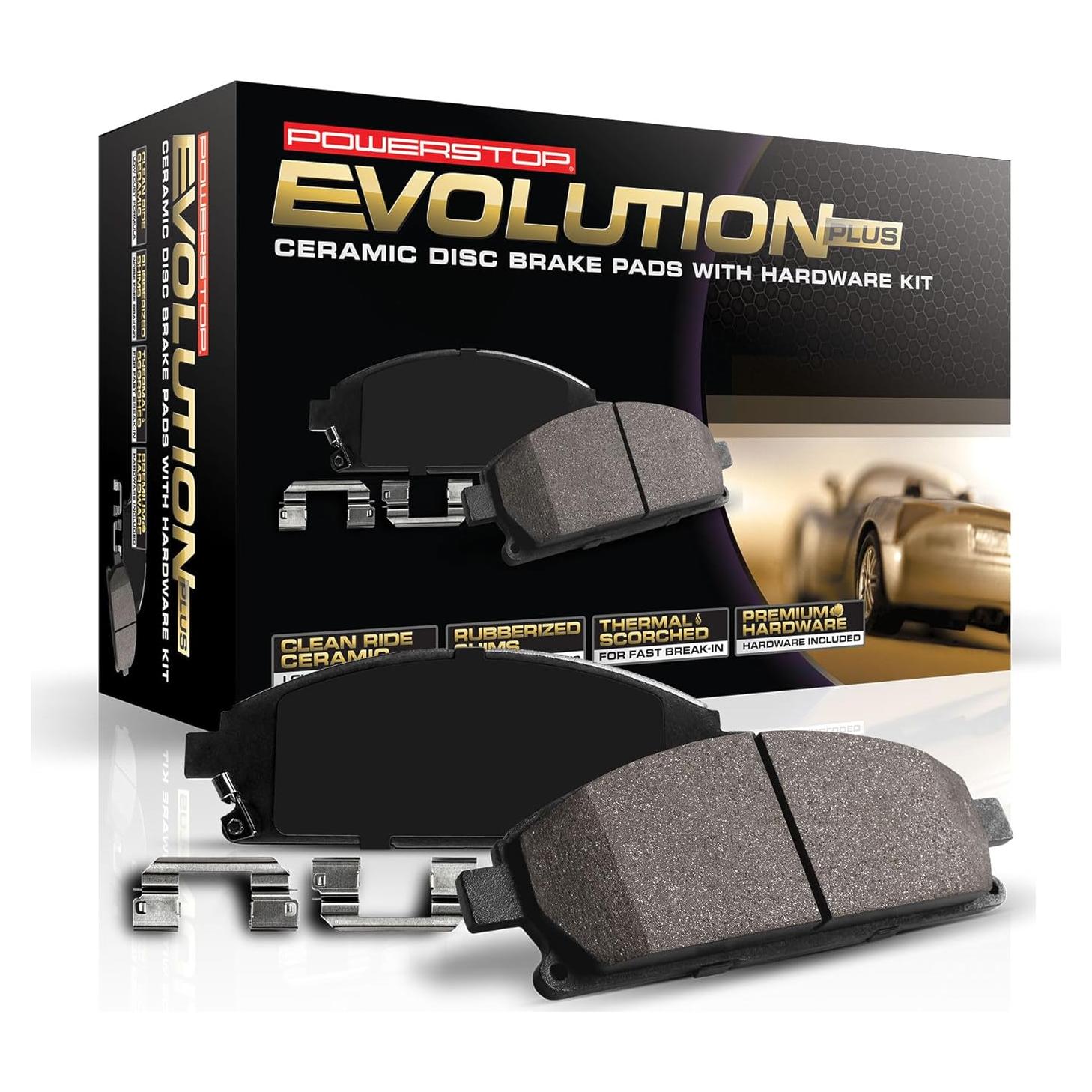 Pastillas de Freno Cerámicas Power Stop Z17 Front + Hardware