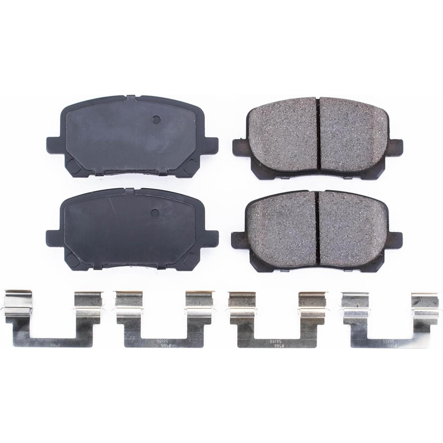 Pastillas de freno cerámicas Power Stop Z17 delanteras con hardware