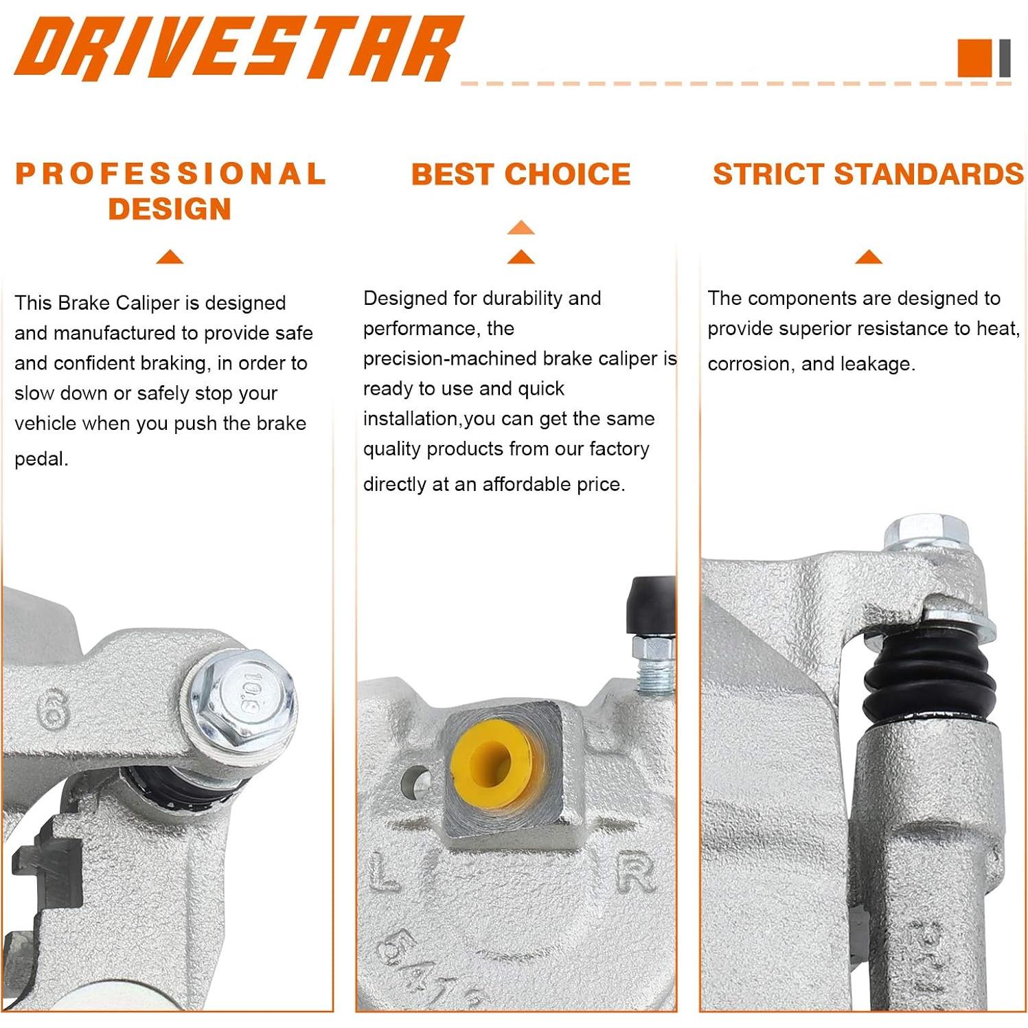 Calipers de Freno Izquierdo y Derecho DRIVESTAR 19B2048/19B2049