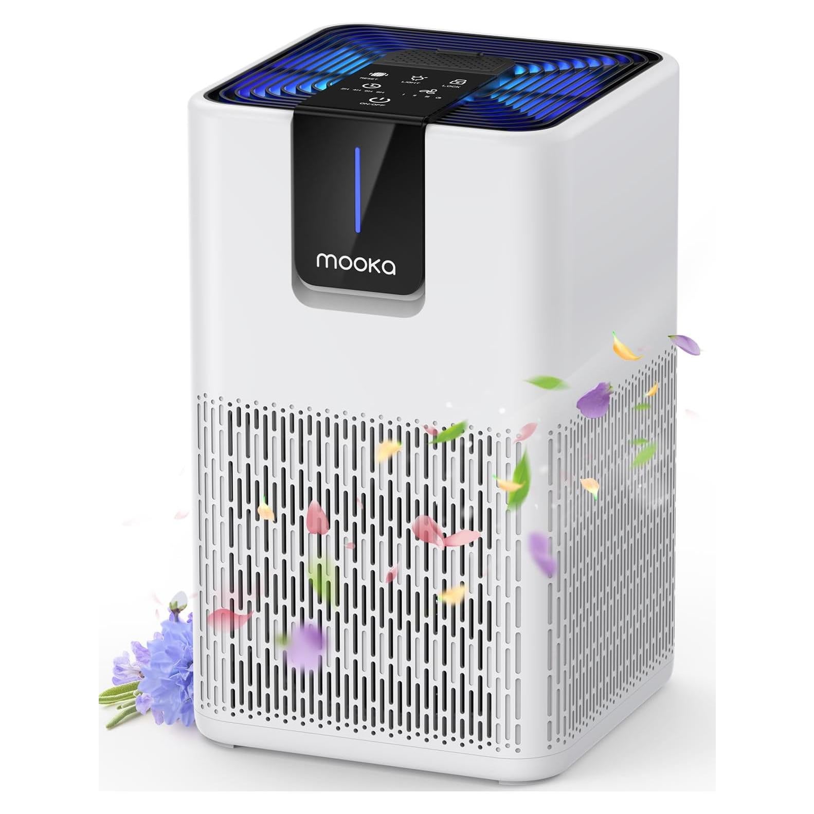 Purificador de Aire MOOKA M05 HEPA para Mascotas y Olores