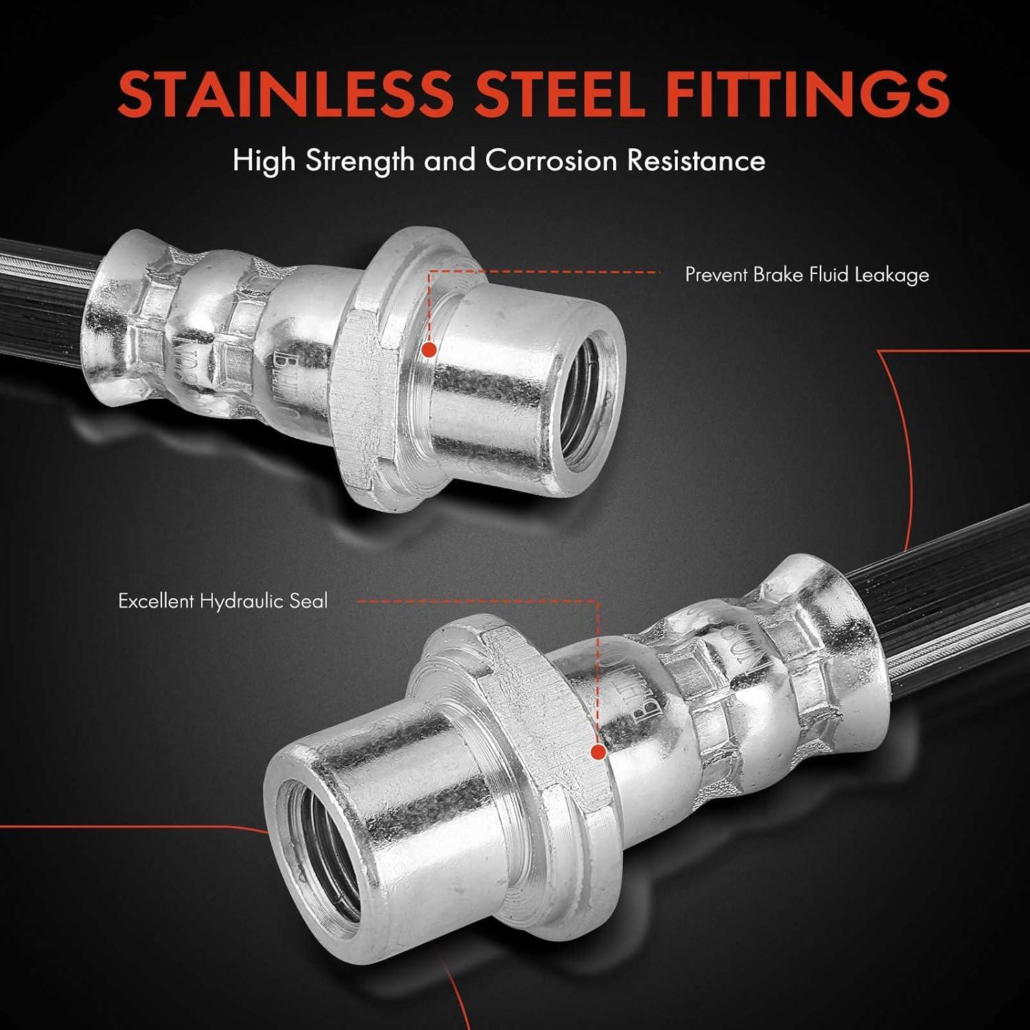 Manguera Hidráulica de Freno A-Premium para Pontiac y Toyota