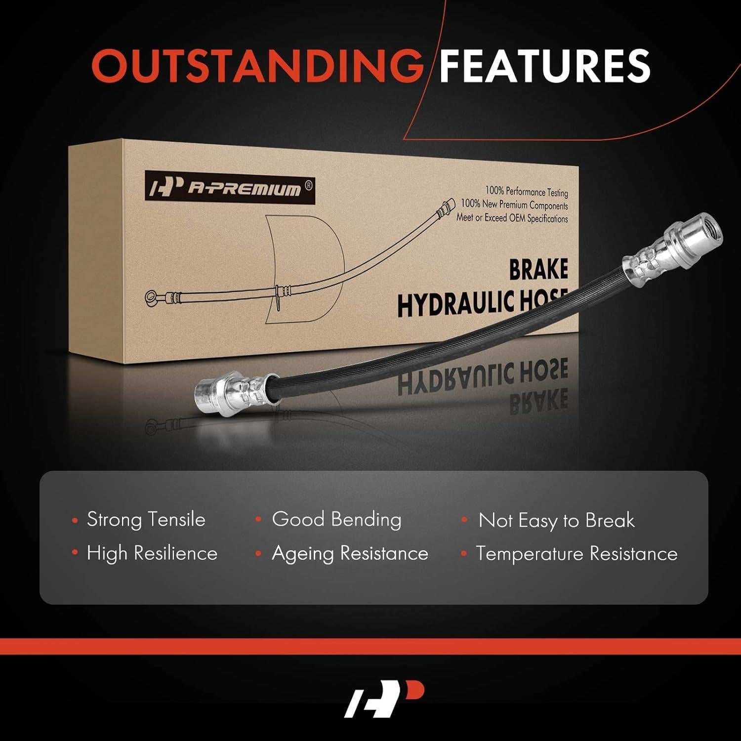 Manguera Hidráulica de Freno A-Premium para Pontiac y Toyota