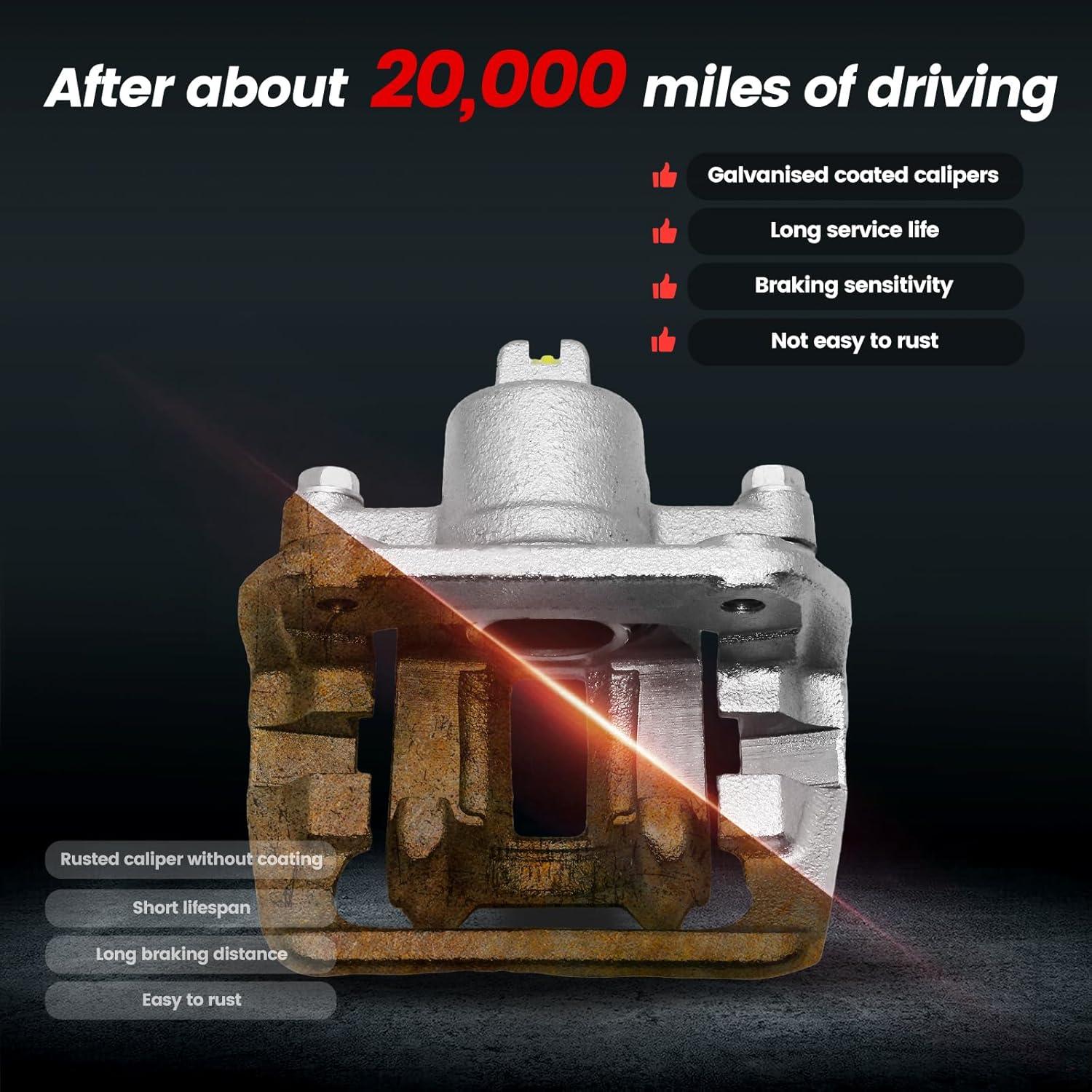 Caliper de Freno Delantero Motorevo Toyota Corolla 2020-2022