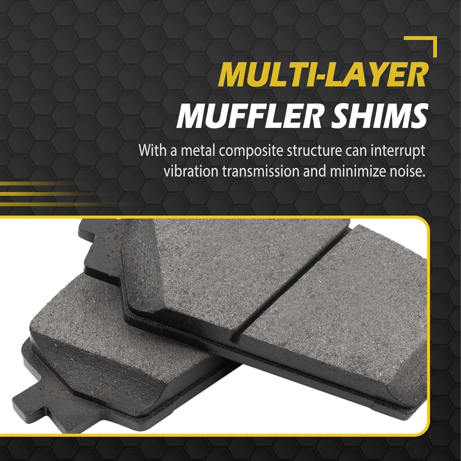 Pastillas de Freno Cerámicas OWAYSAFE para Toyota Corolla y Matrix