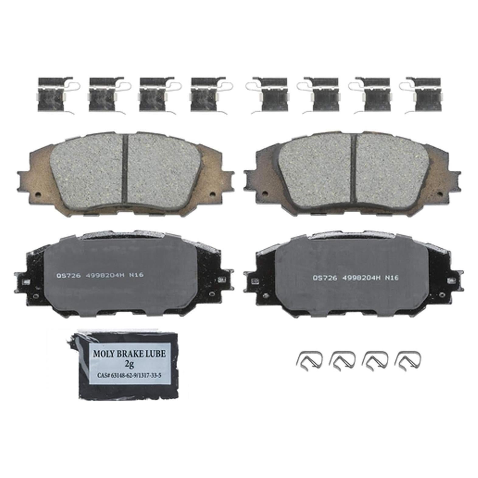 Pastillas de Freno Wagner ZD1210A Cerámicas Delanteras Toyota