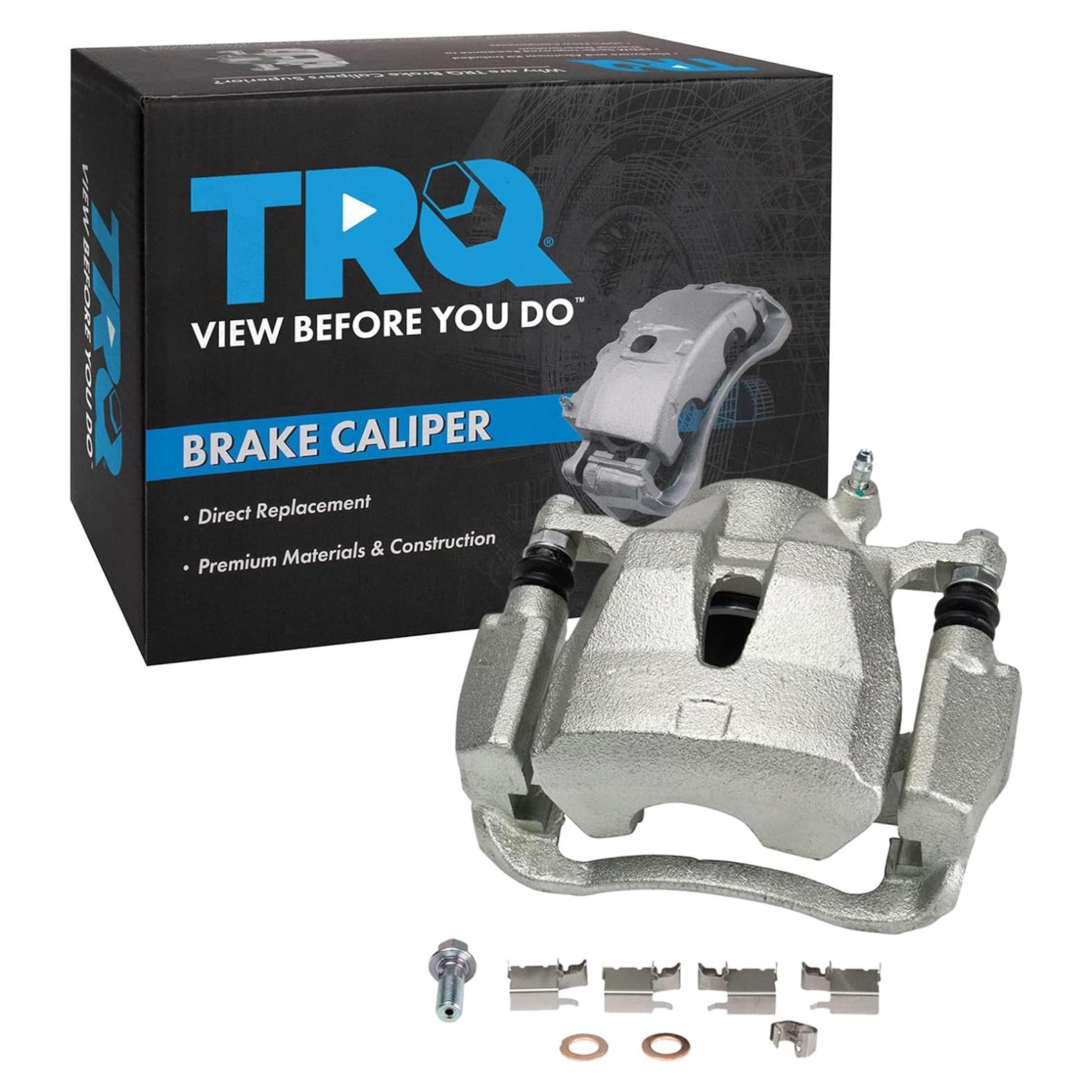 Caliper de Freno Delantero Izquierdo TRQ CLA46901 con Soporte