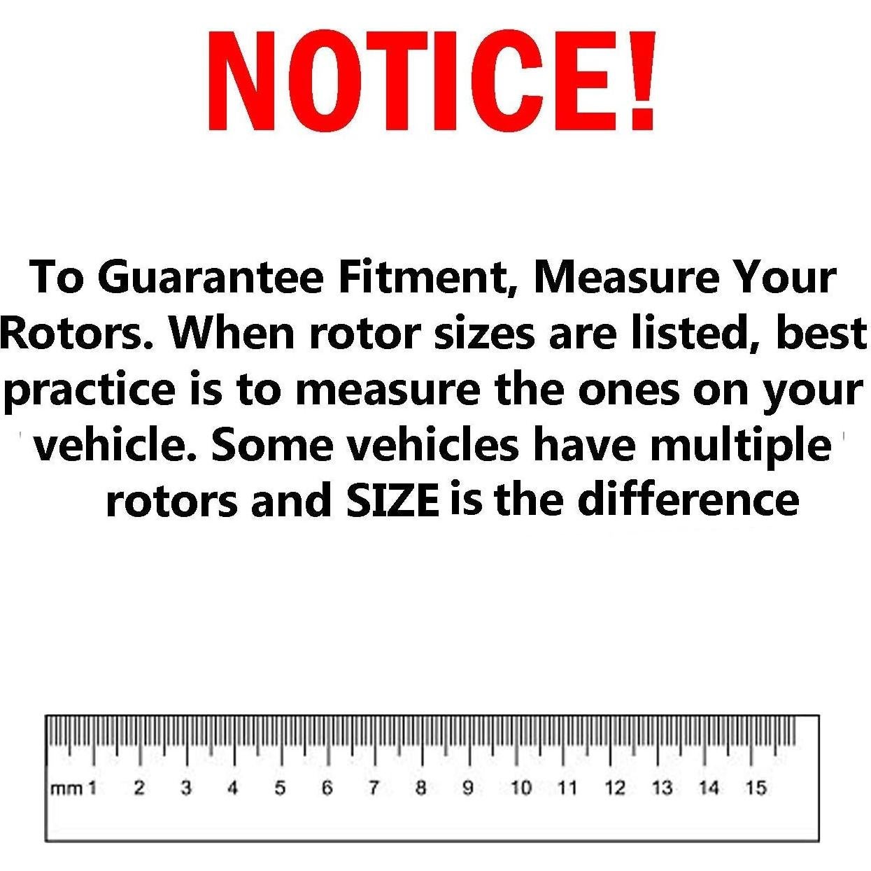 Kit de frenos traseros Detroit Axle para Toyota Corolla 2009-2022
