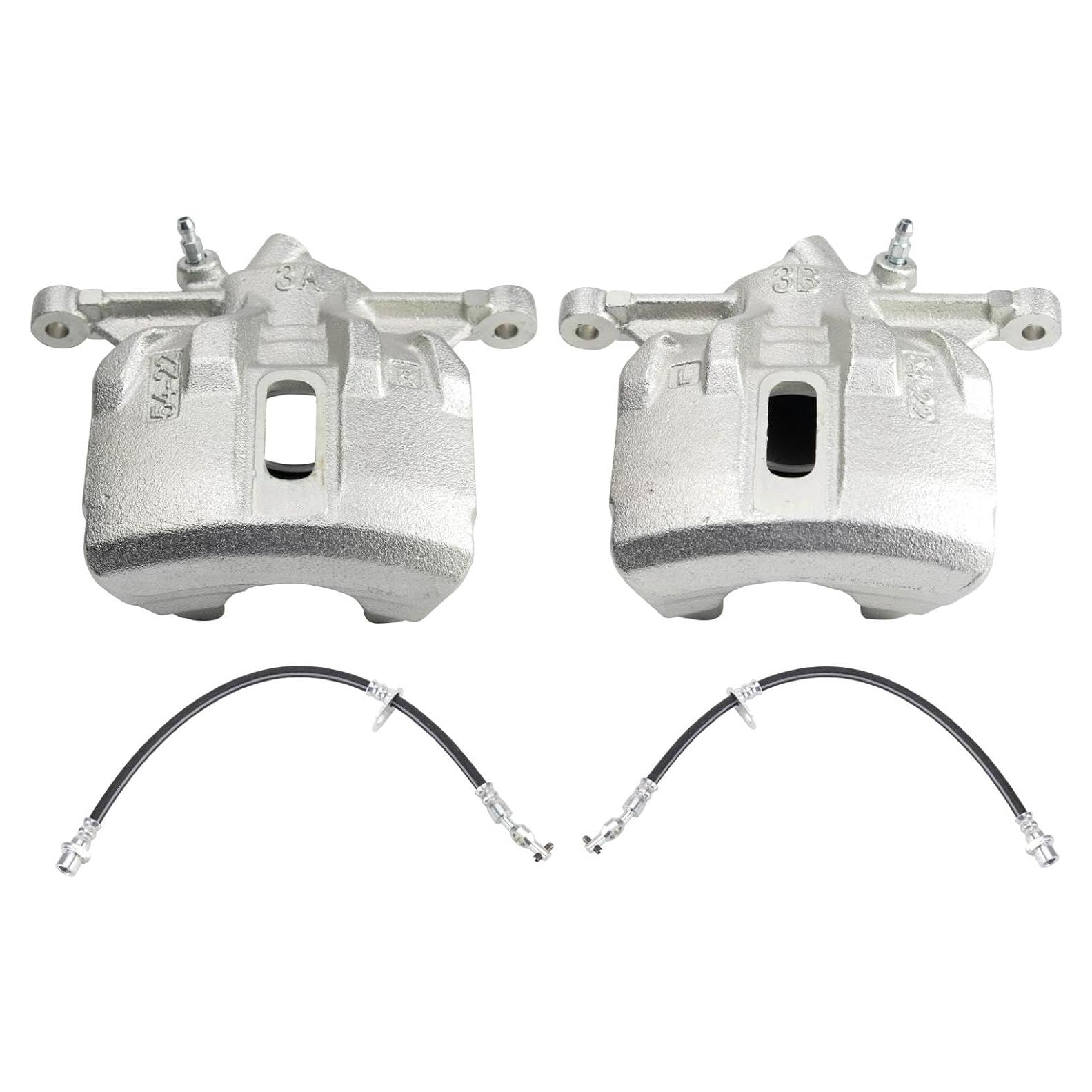 Juego de Calipers de Freno TRQ CLA41335 con Mangueras