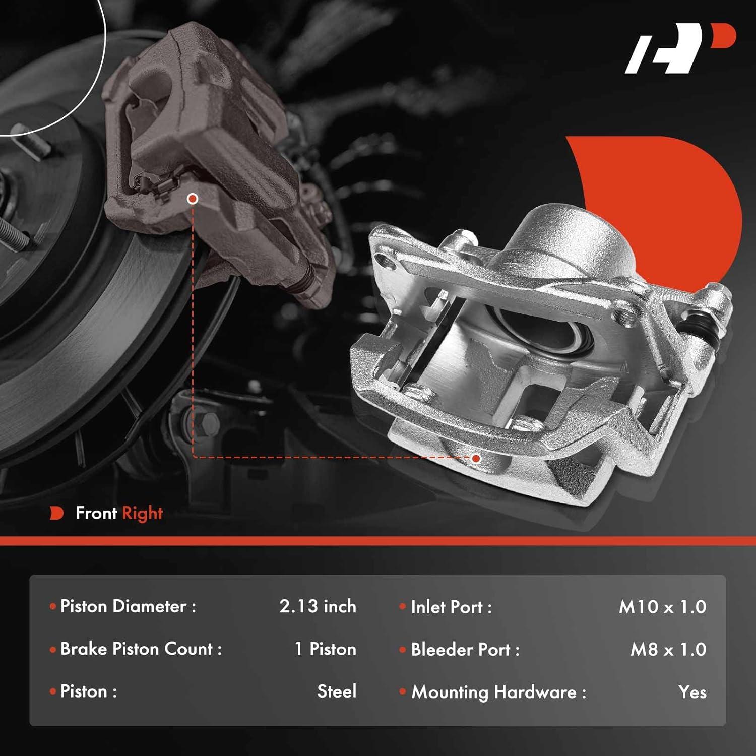 Caliper de Freno A-Premium para Chevrolet Prizm y Toyota Corolla