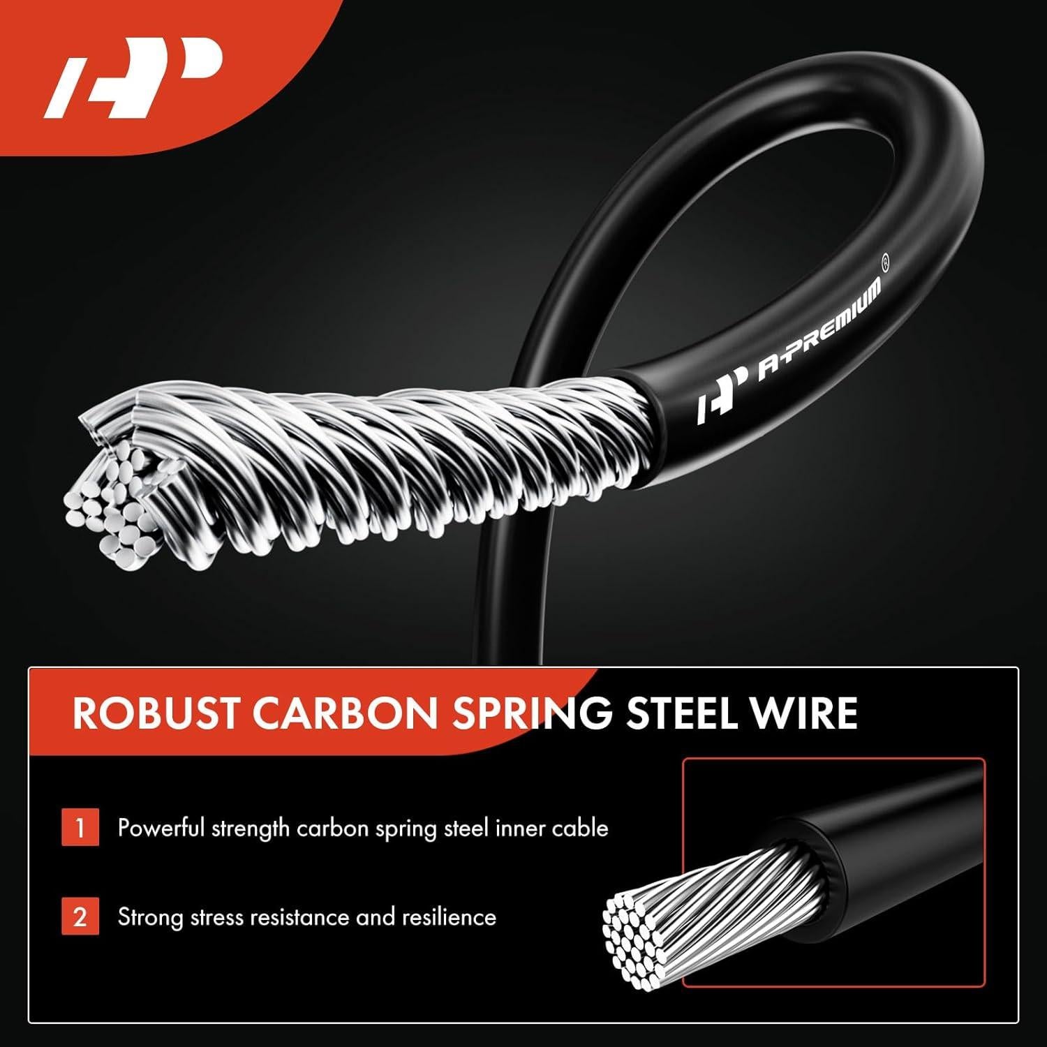 Cable de Freno de Estacionamiento A-Premium Toyota Corolla 93-97