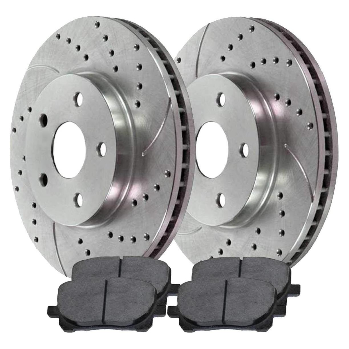 Kit de Freno Frontal AutoShack para Toyota Corolla 2003-2008