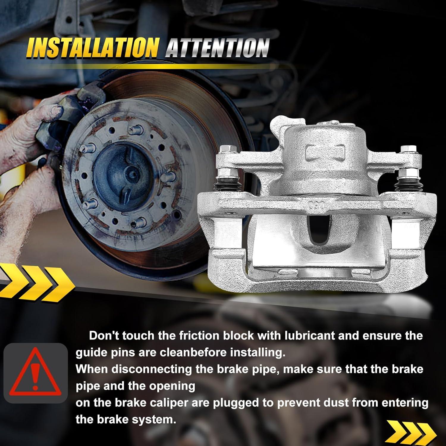 Caliper de Freno Fexhull Frente Izquierdo Compatible Toyota