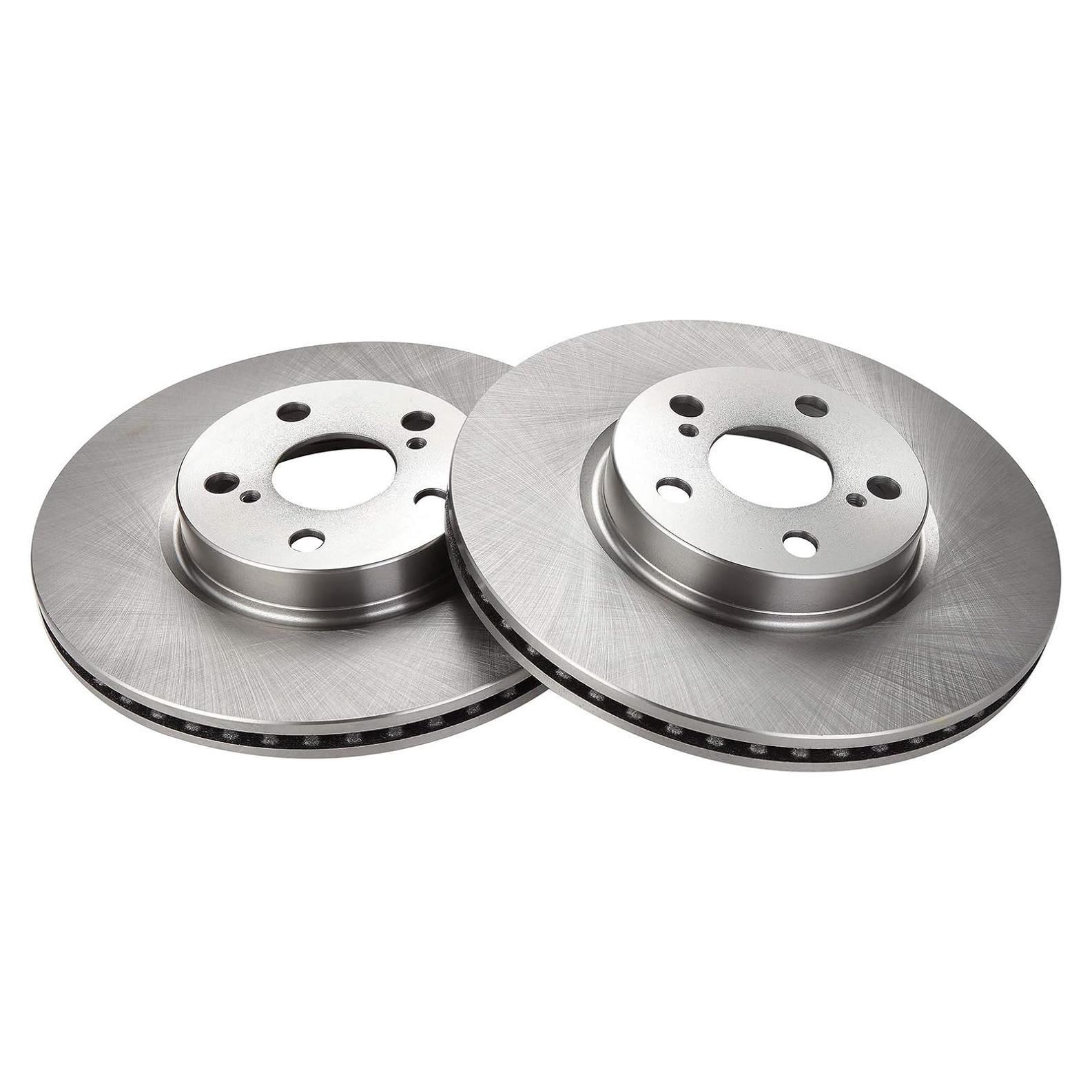 Juego de Discos de Freno Delanteros TRQ Ventilados 2 Piezas