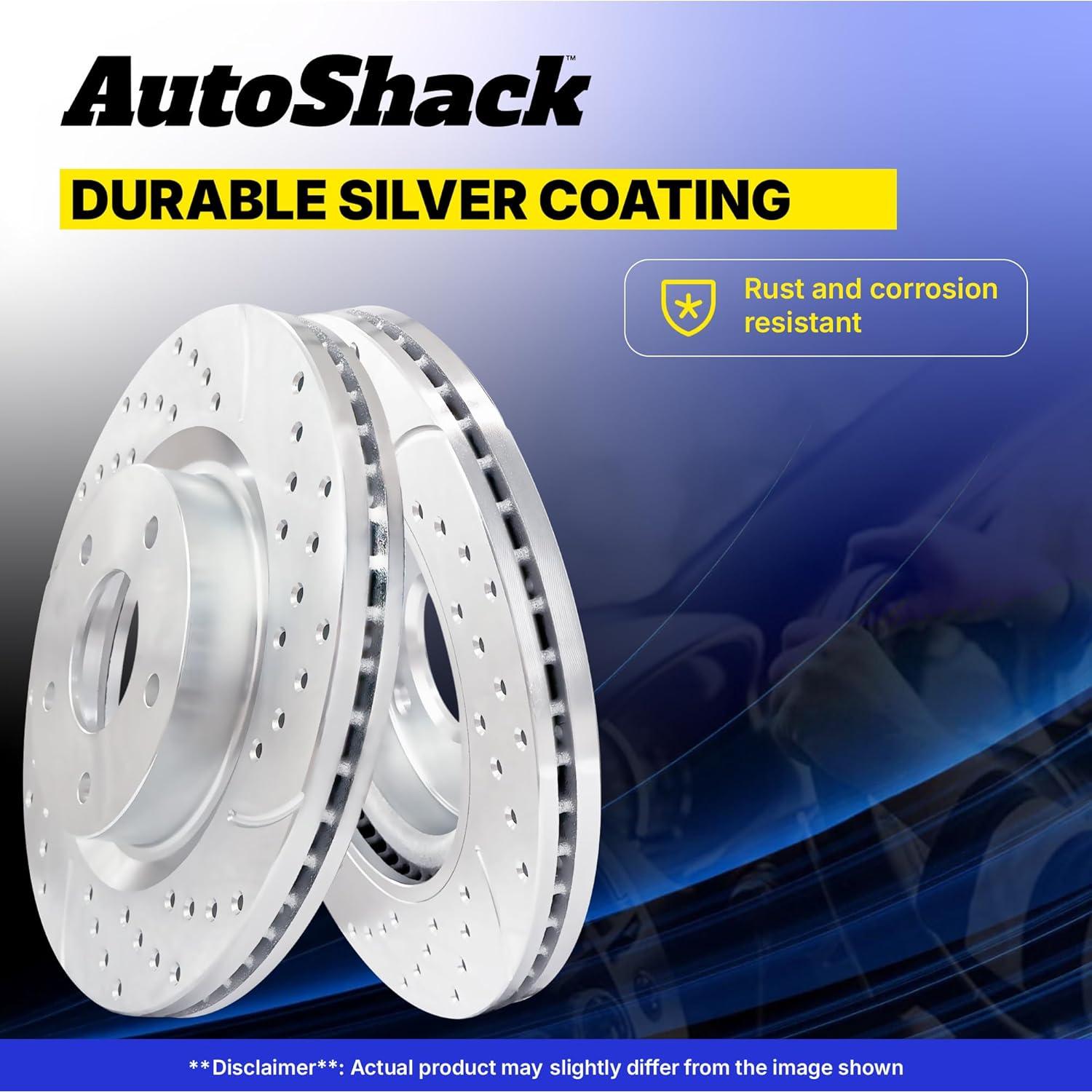 Rotores de Freno Perforados y Ranurados Auto Shack PR41436DSC