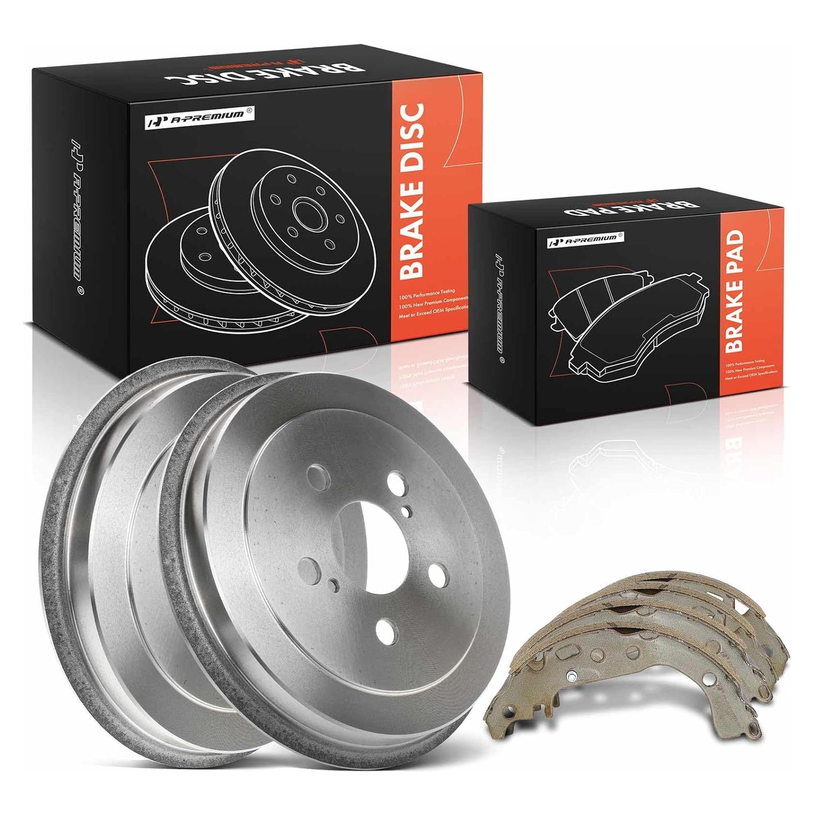 Juego de tambores y zapatas de freno A-Premium Toyota