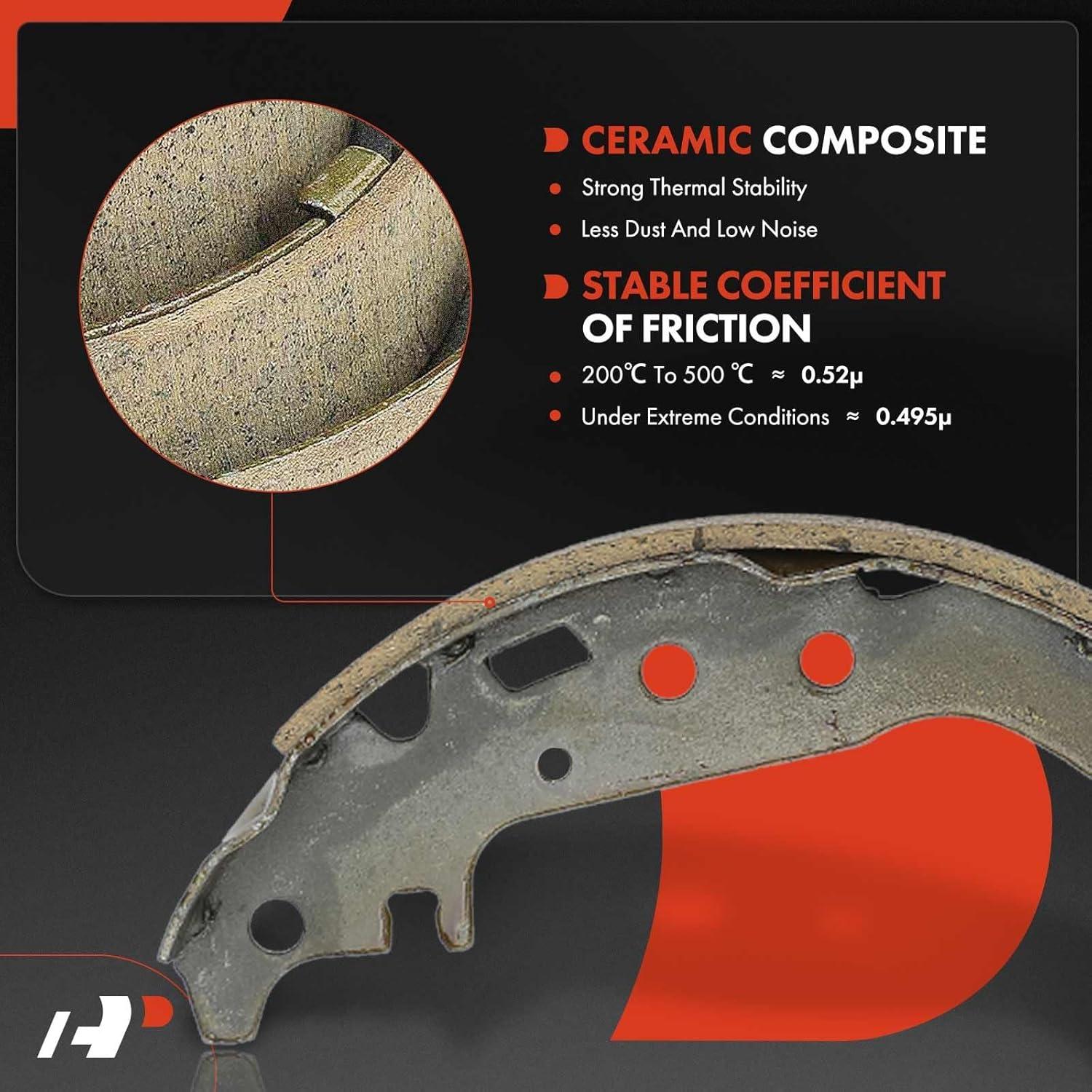 Juego de tambores y zapatas de freno A-Premium Toyota