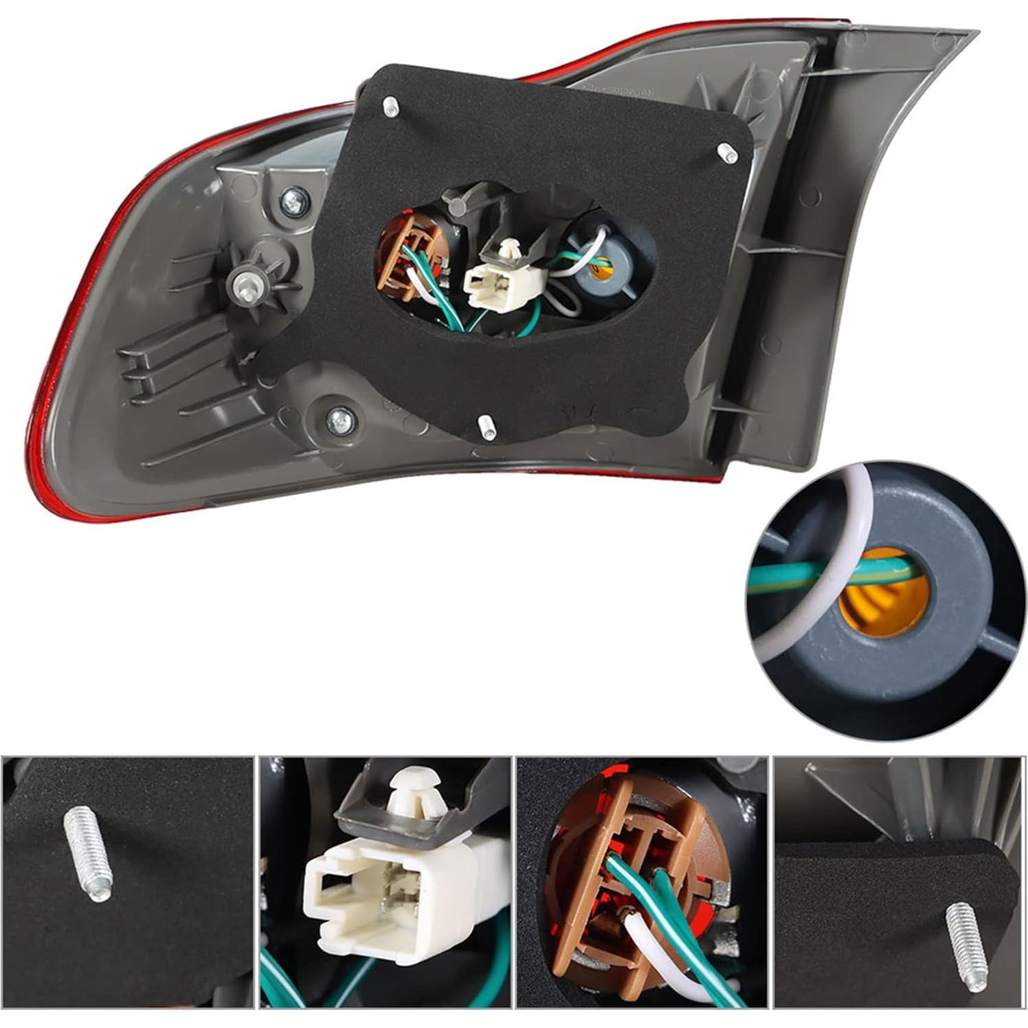 Luz Trasera de Freno Izquierda Toyota Corolla 2009-2010 Silscvtt