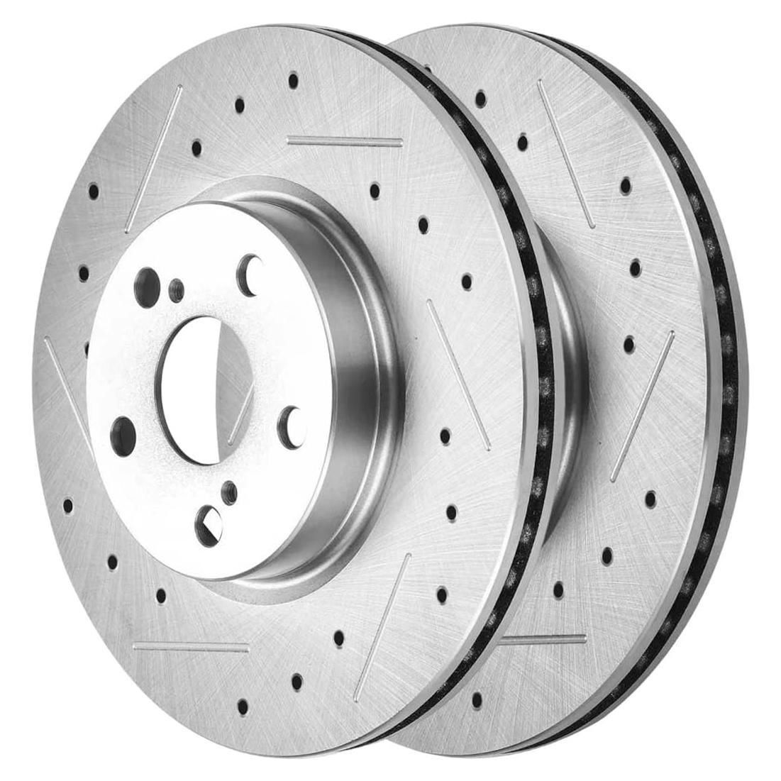 Discos de Freno Delanteros Perforados AutoShack 275mm Par de 2