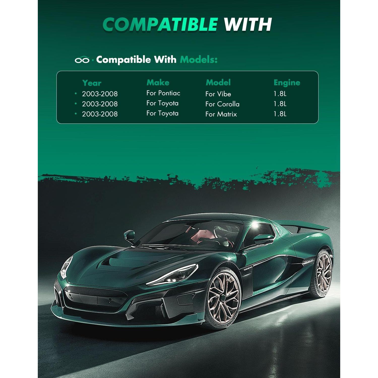 Pastillas de freno de cerámica SCITOO para Toyota y Pontiac