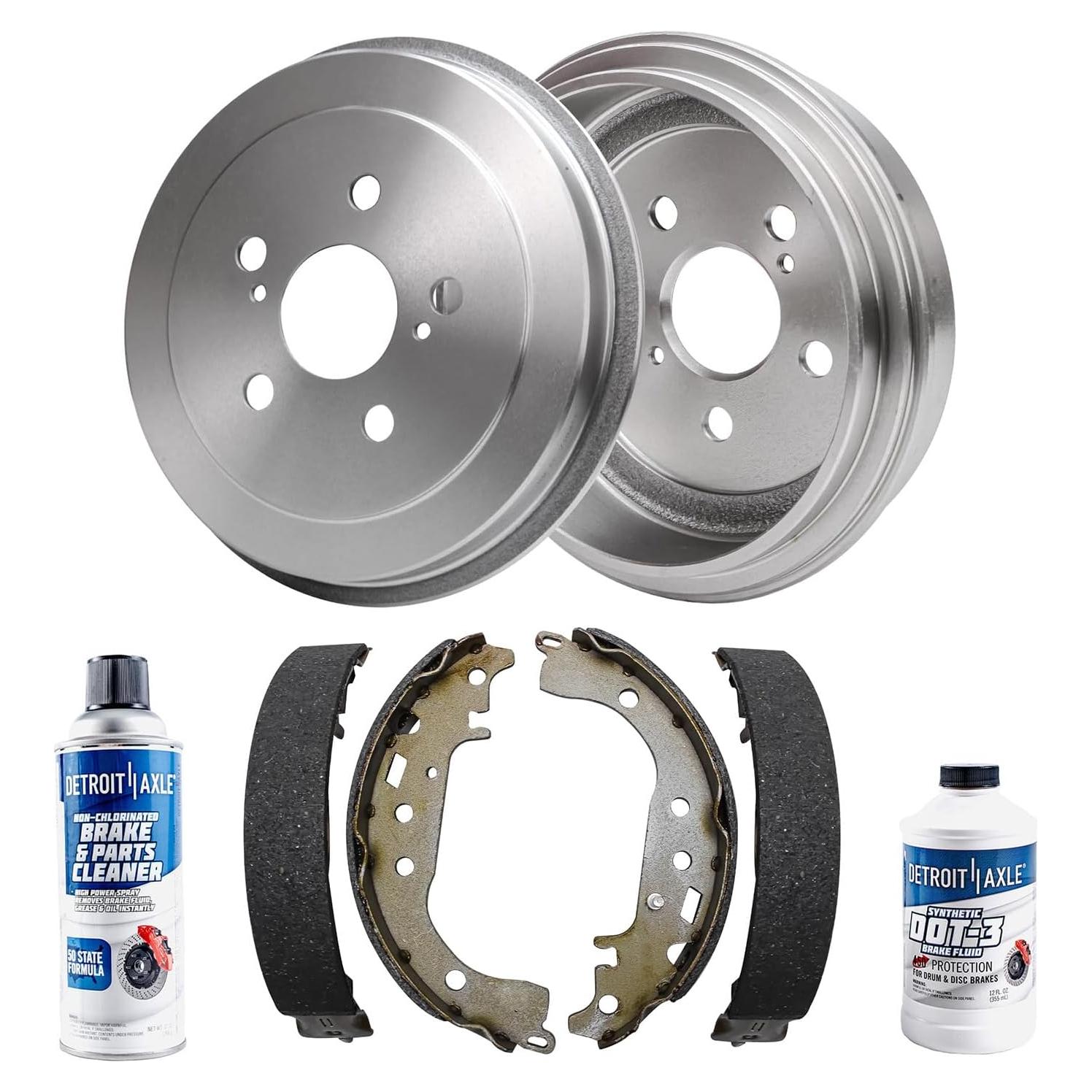 Kit de frenos traseros Detroit Axle para Toyota Celica, Corolla y Prius