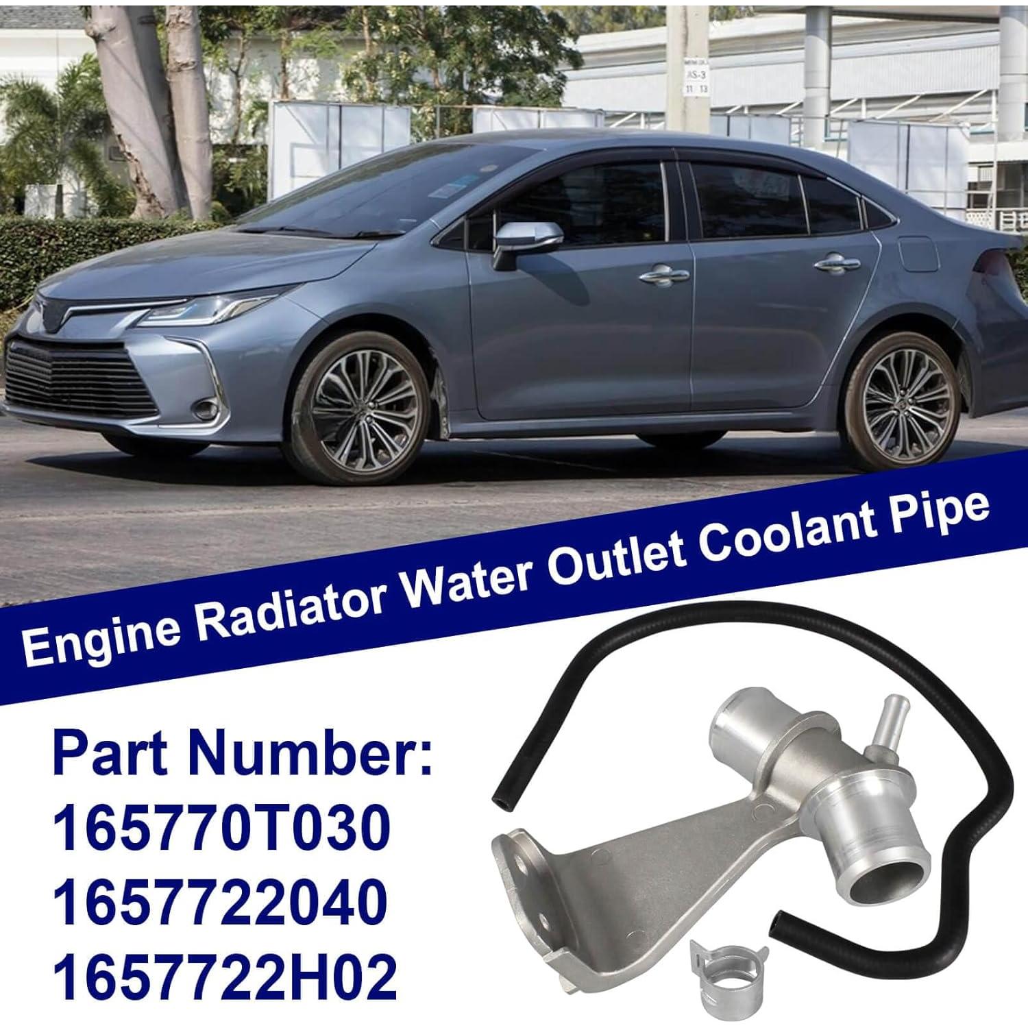 Tubería de Refrigerante ZNB 165770T030 para Toyota Corolla 2009-2018